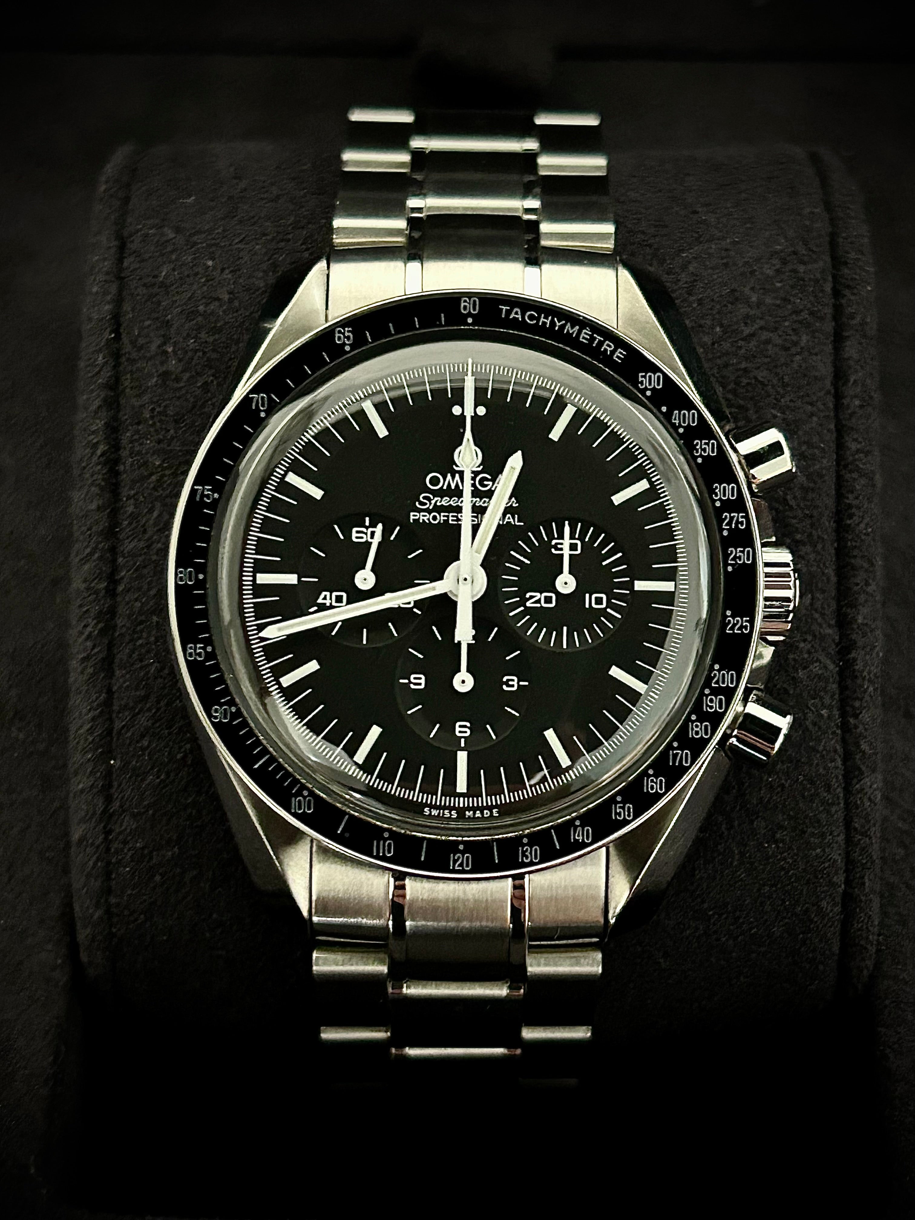 2015 OMEGA SPEEDMASTER PROFESSIONAL, FULL SET, INC GST