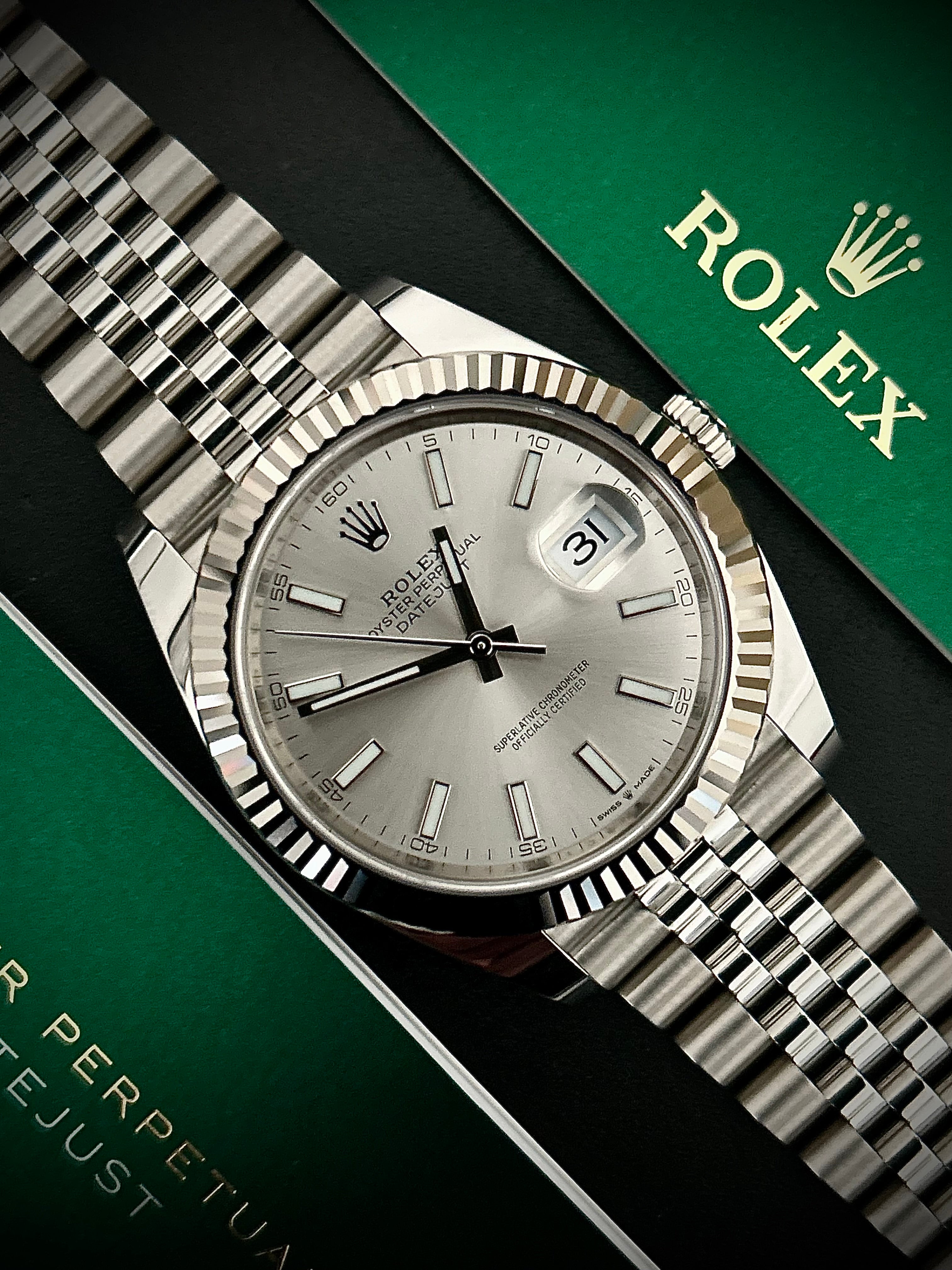 2020 ROLEX DATEJUST 41, 126334, FULL SET, INC GST