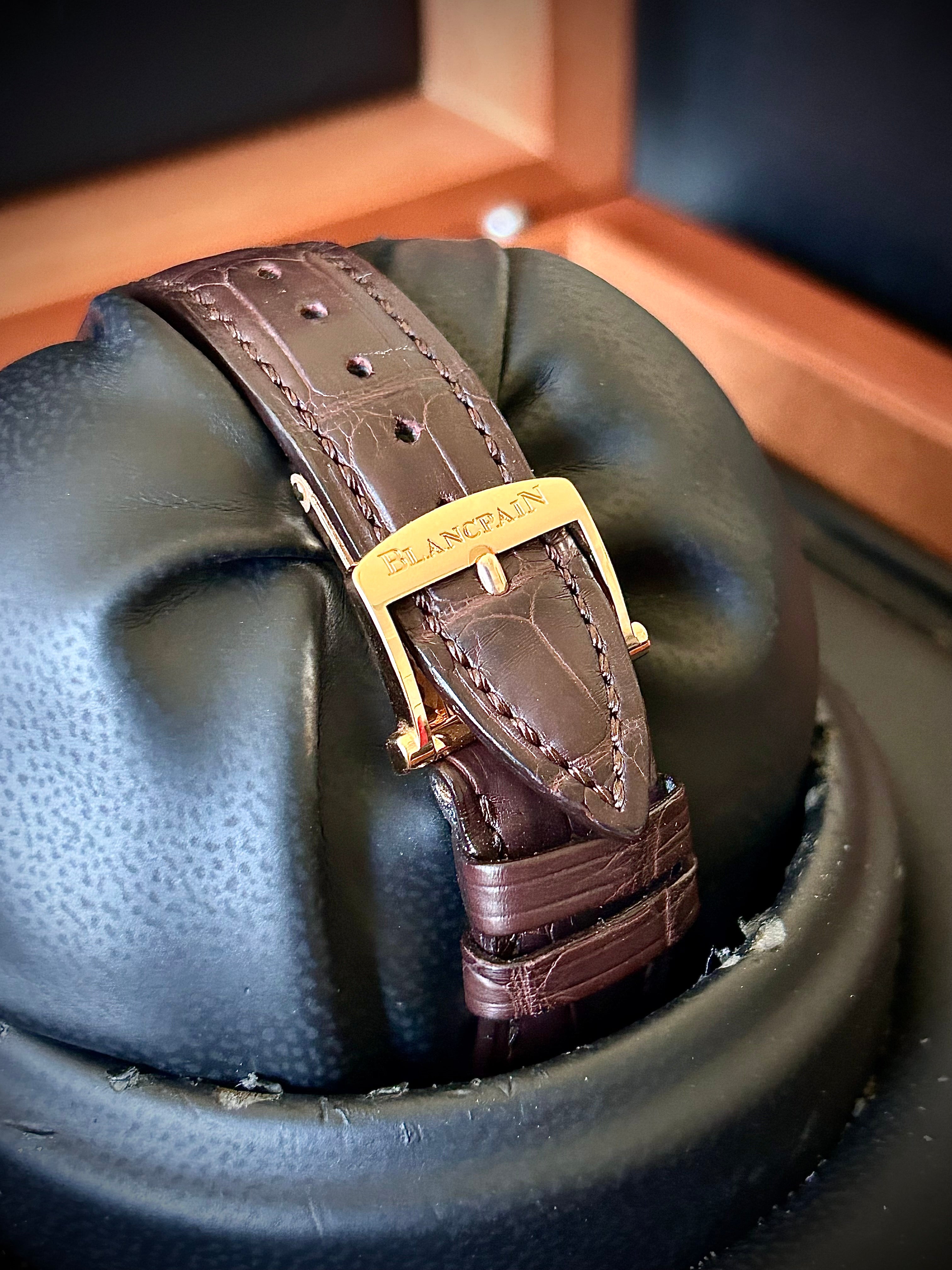 2020 BLANCPAIN VILLERET QUANTÍEME COMPLET, FULLY SERVICED, 6264 3642 55B, FULL SET, INC GST