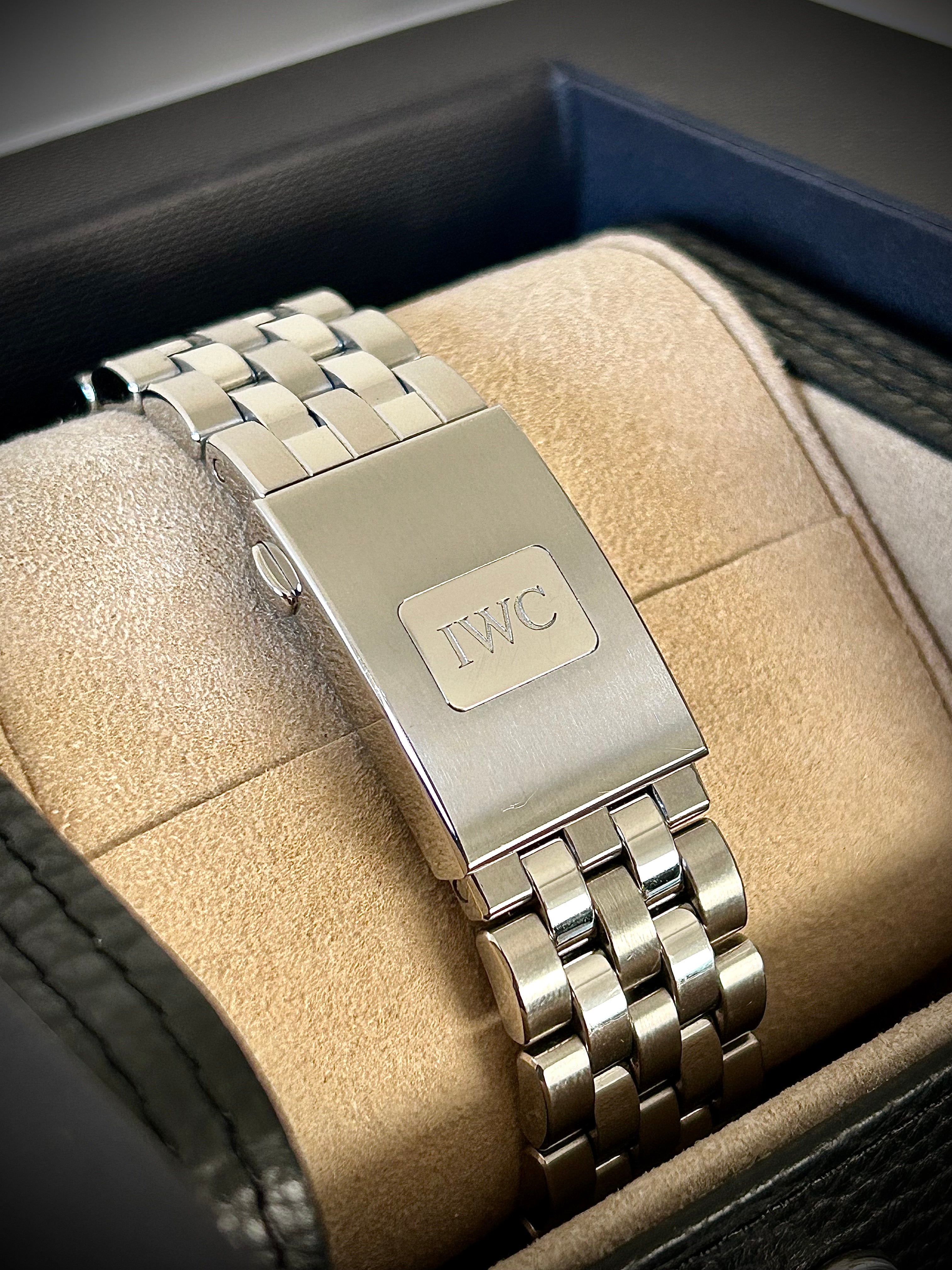 2024 IWC PILOT’S WATCH MARK XX, BLUE DIAL, IW328204, FULL SET, INC GST