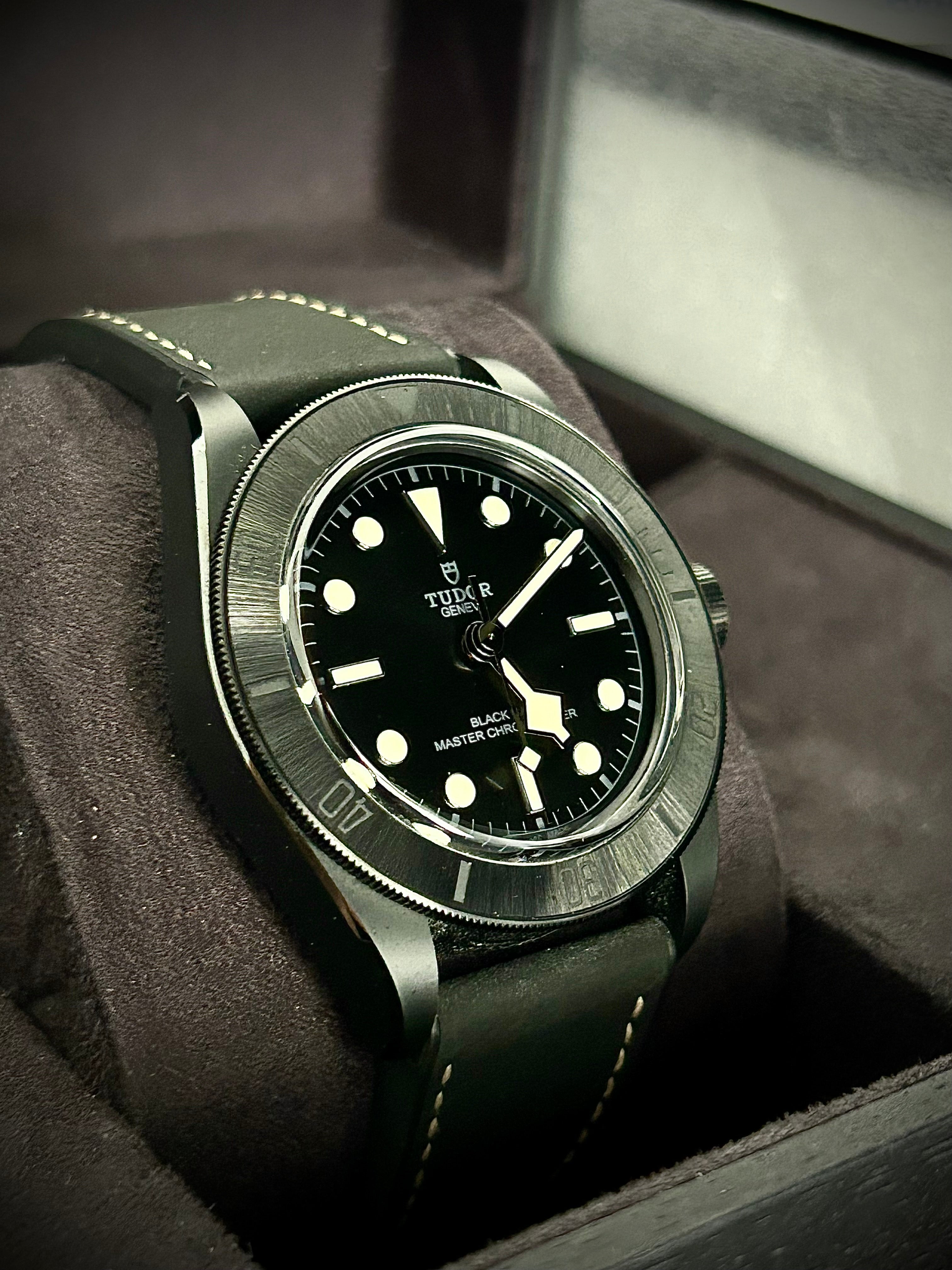 2021 TUDOR BLACK BAY CERAMIC, M79210CNU, FULL SET, INC GST