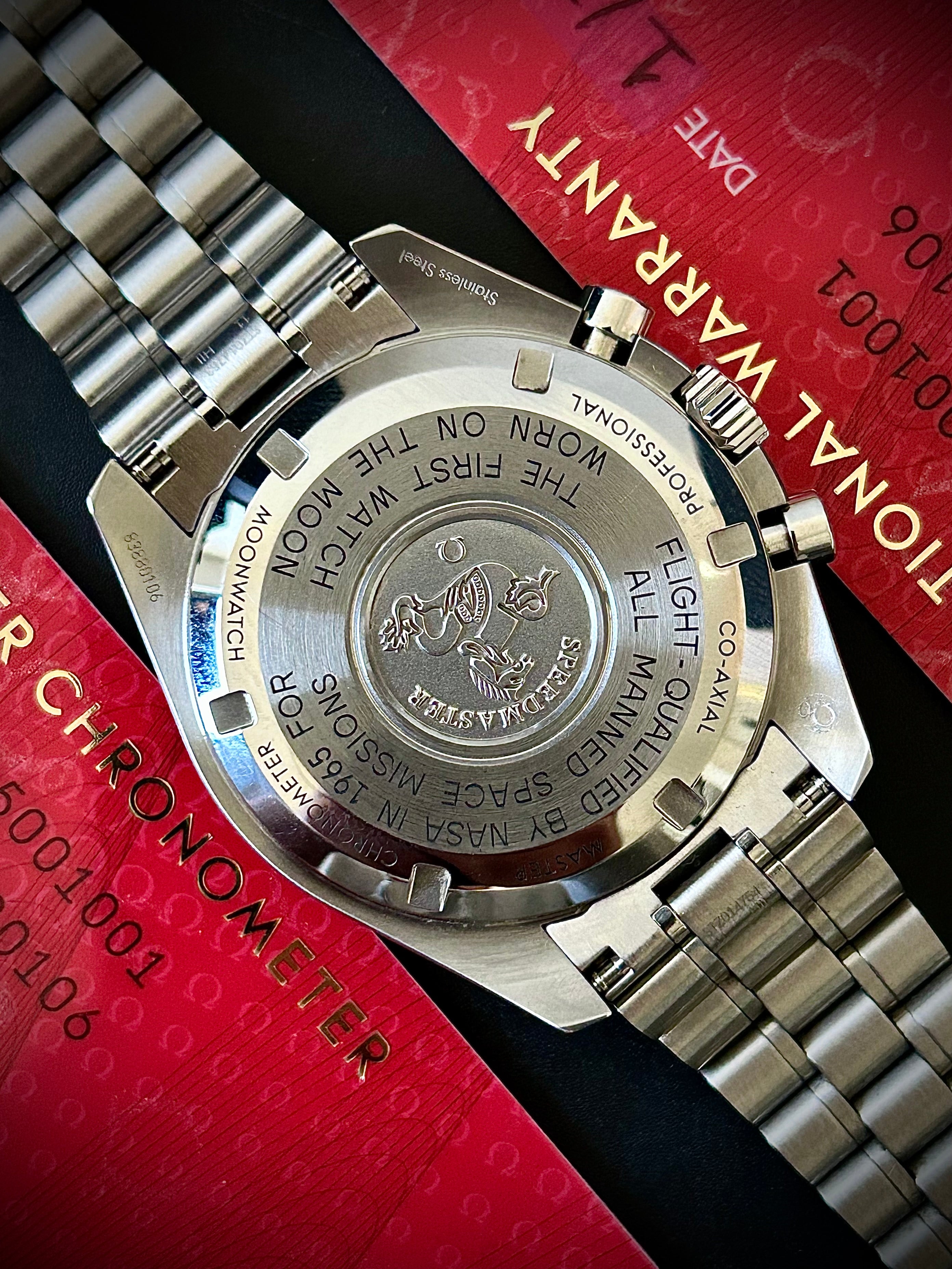 2024 OMEGA SPEEDMASTER PROFESSIONAL, HESALITE, FULL SET, INC GST