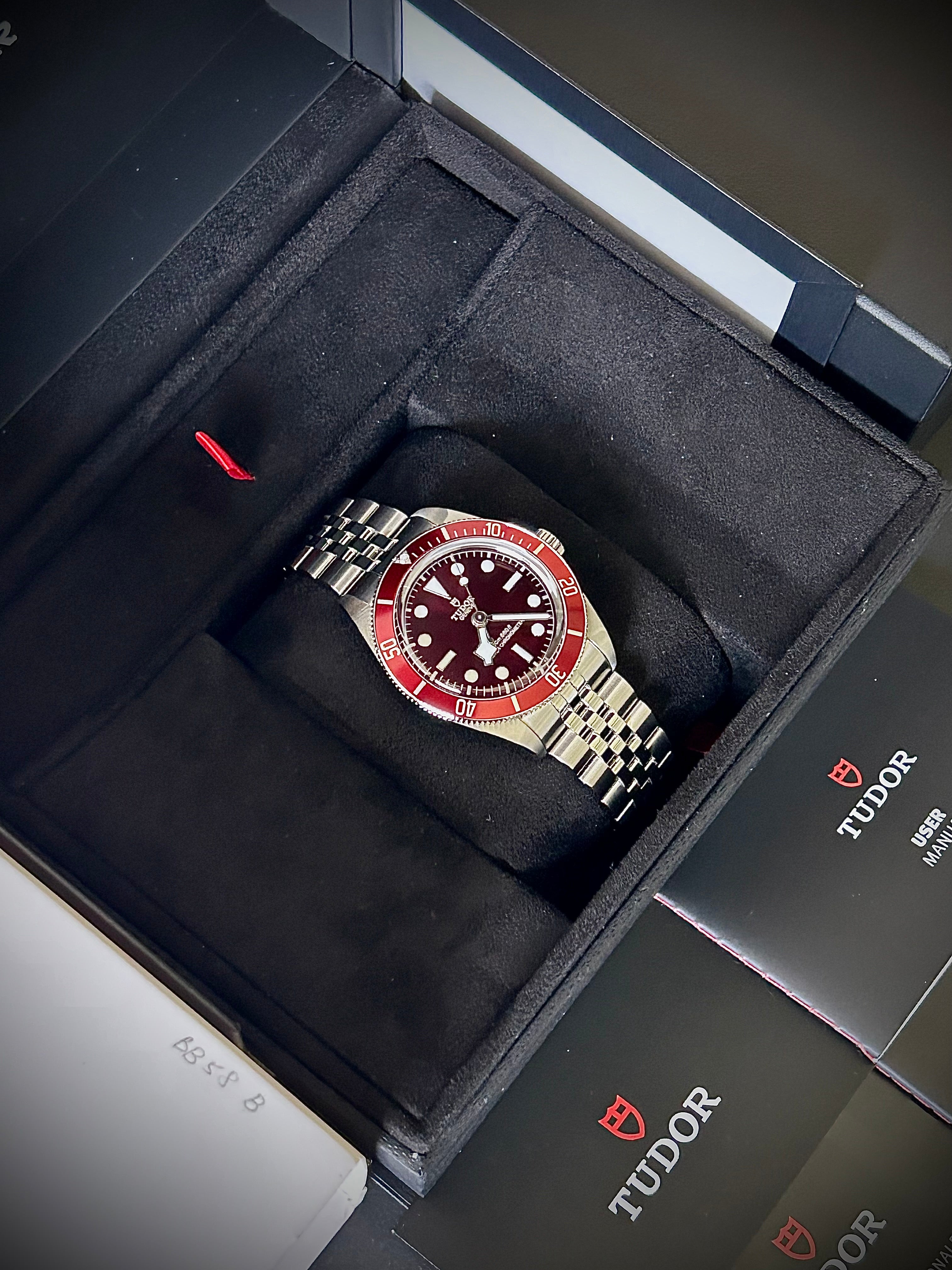 2025 TUDOR BLACK BAY 58, “BURGUNDY” M7939A1A0RU-0001, FULL SET, INC GST
