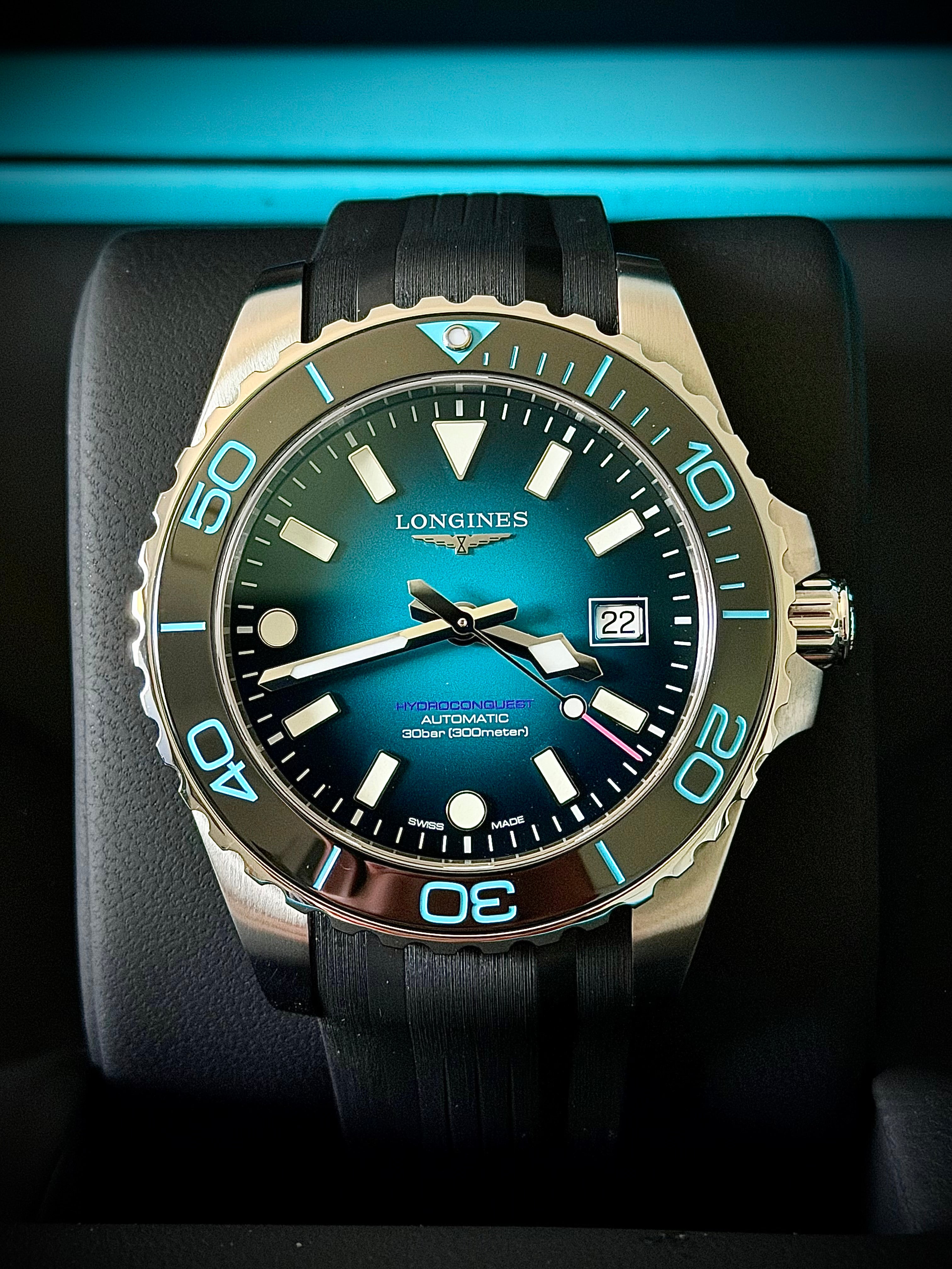 2026 LONGINES HYDROCONQUEST COMMONWEALTH GAMES LIMITED EDITION, L3.788.4.09.9, FULL SET, INC GST