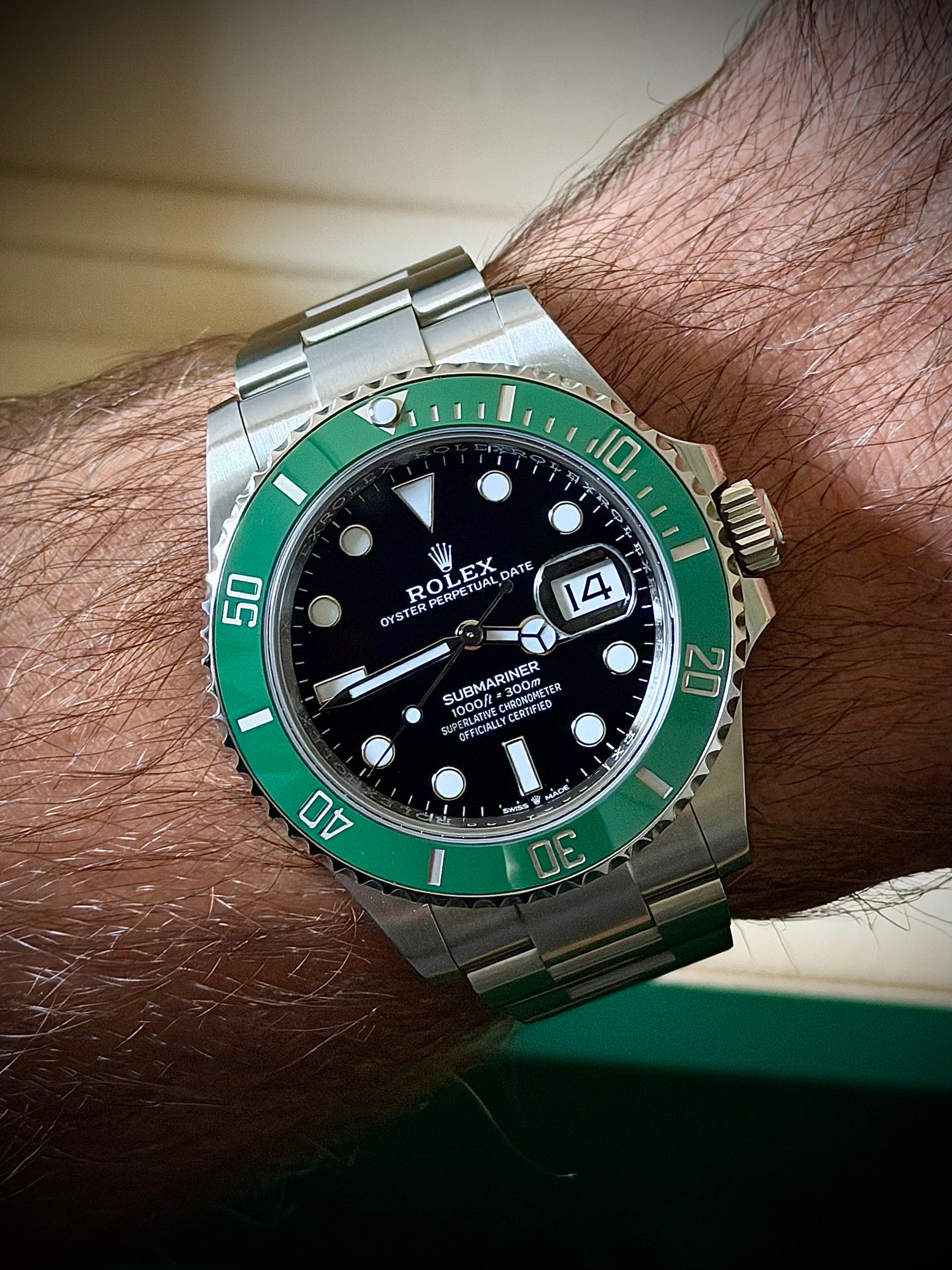 2023 ROLEX SUBMARINER DATE, 126610LV “STARBUCKS”, FULL SET, INC GST
