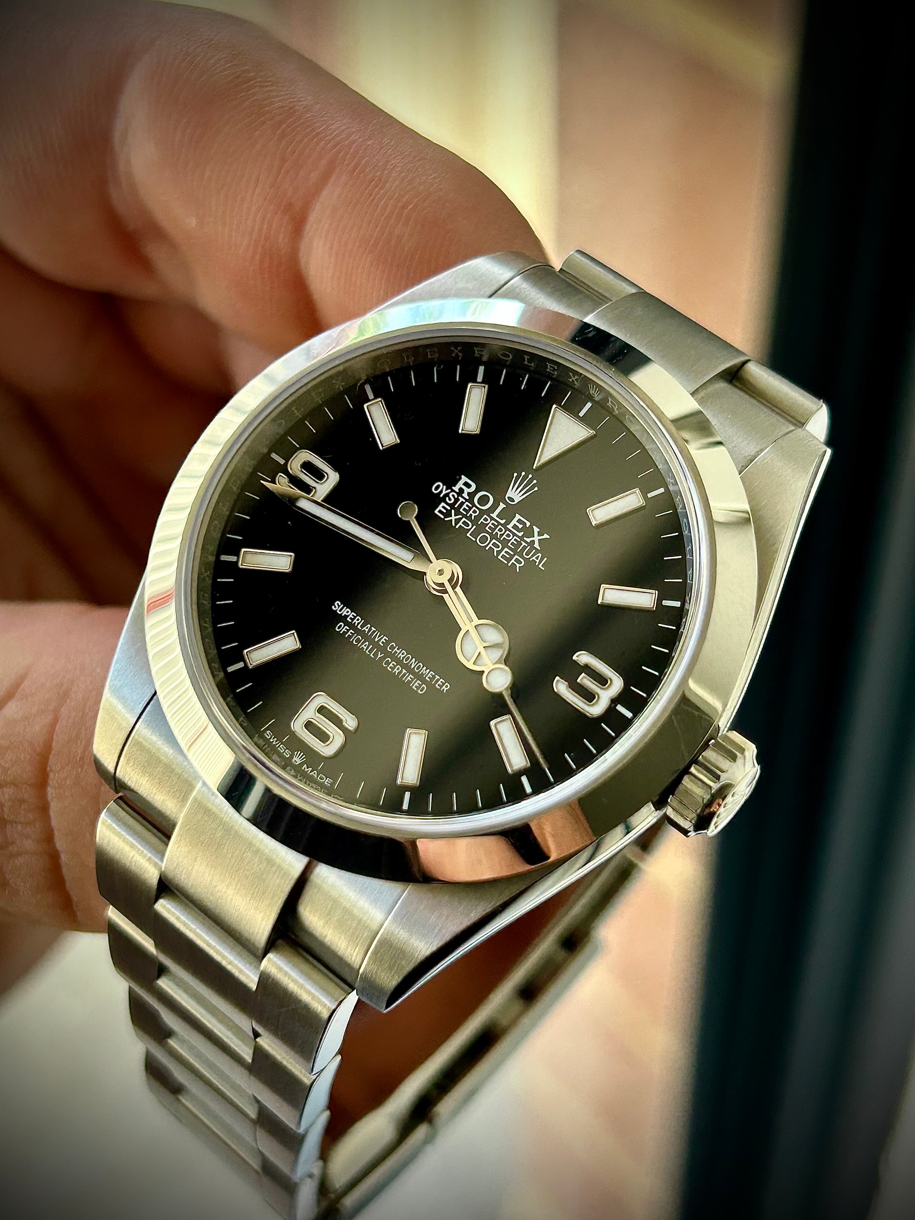 2024 ROLEX EXPLORER, 224270, FULL SET, INC GST