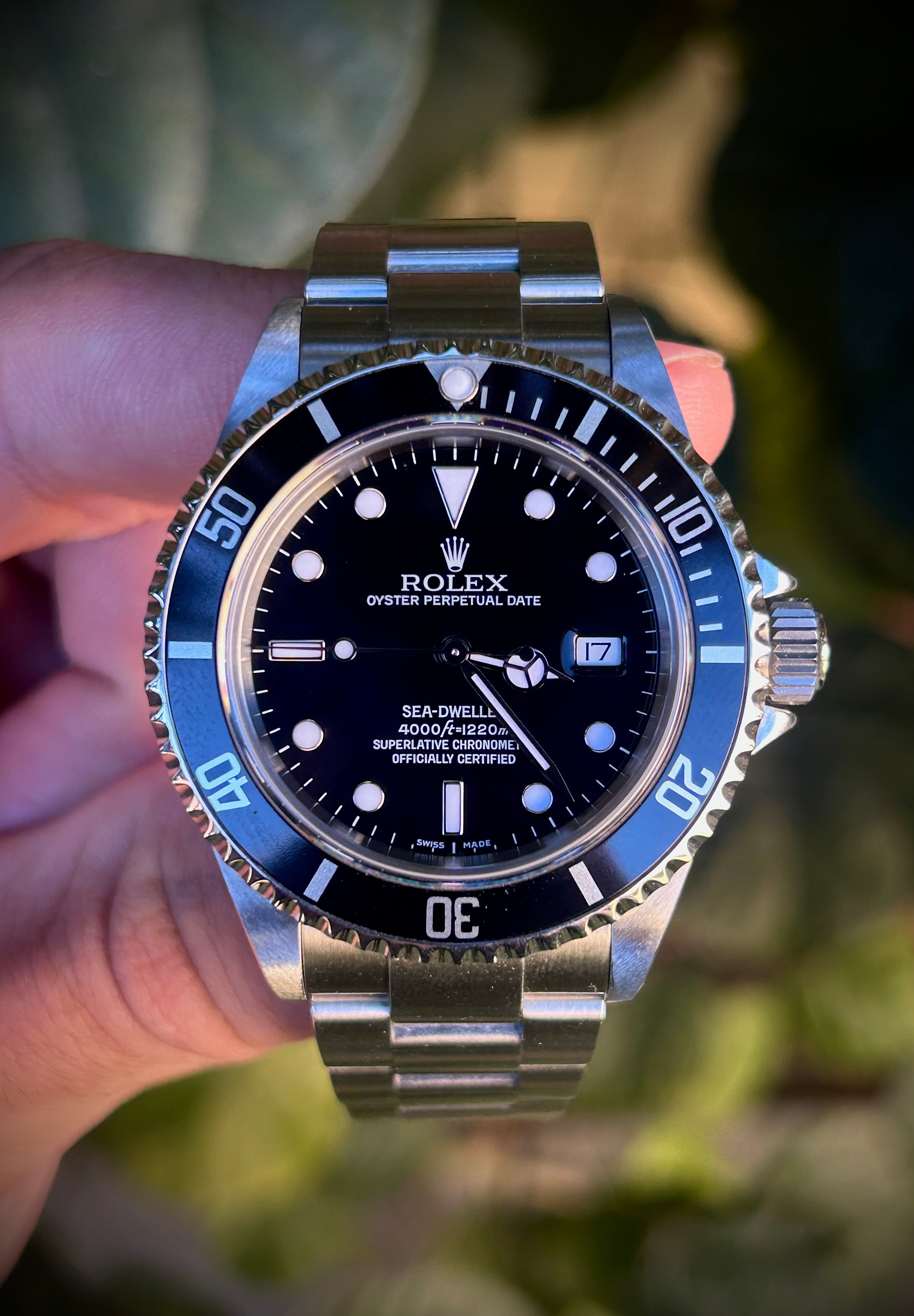 2004 ROLEX SEA-DWELLER 16600, COLLECTORS SET, INC GST