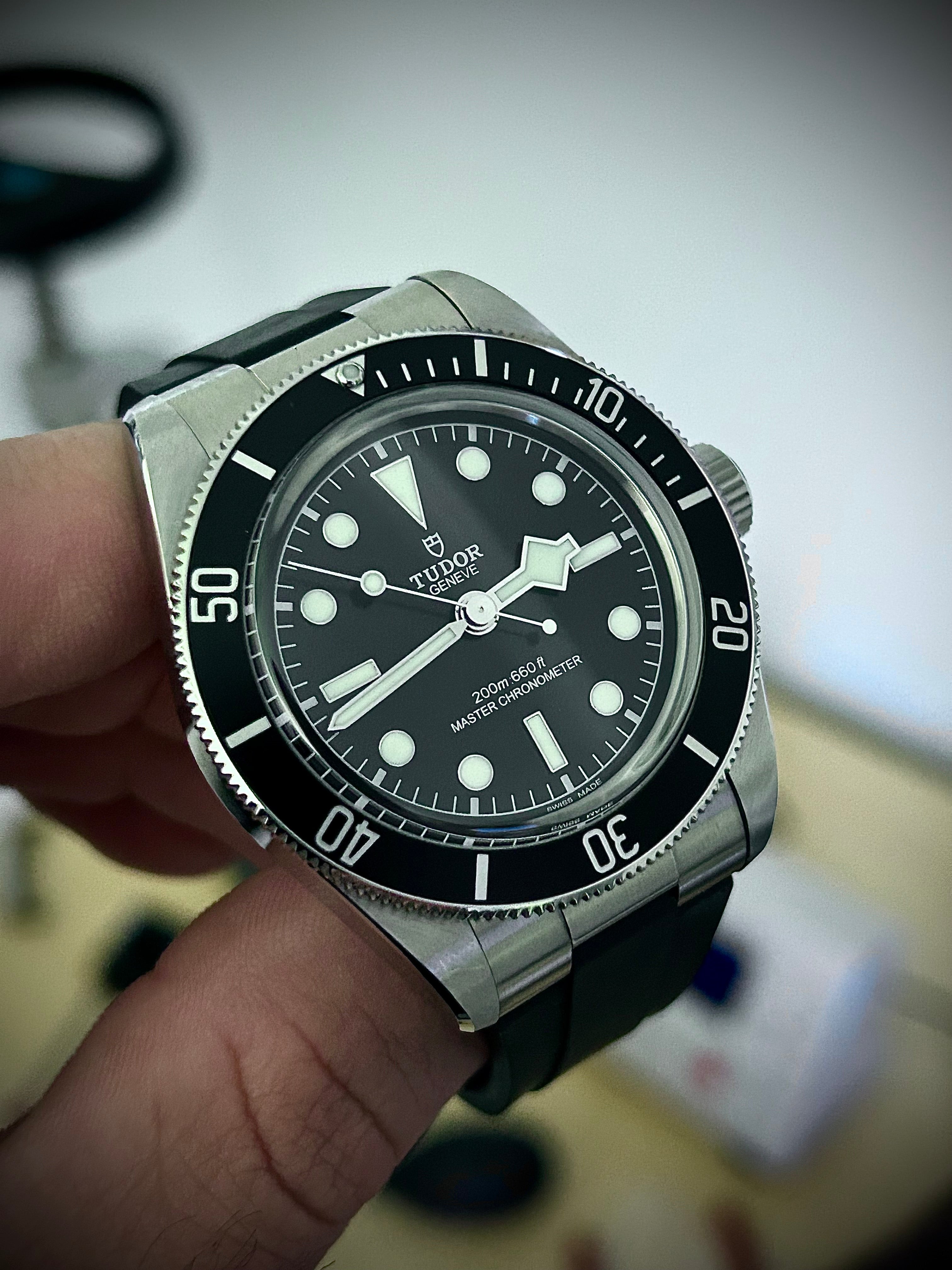 2024 TUDOR BLACK BAY 41 MONOCHROME, M7941A1A0NU, FULL SET, INC GST