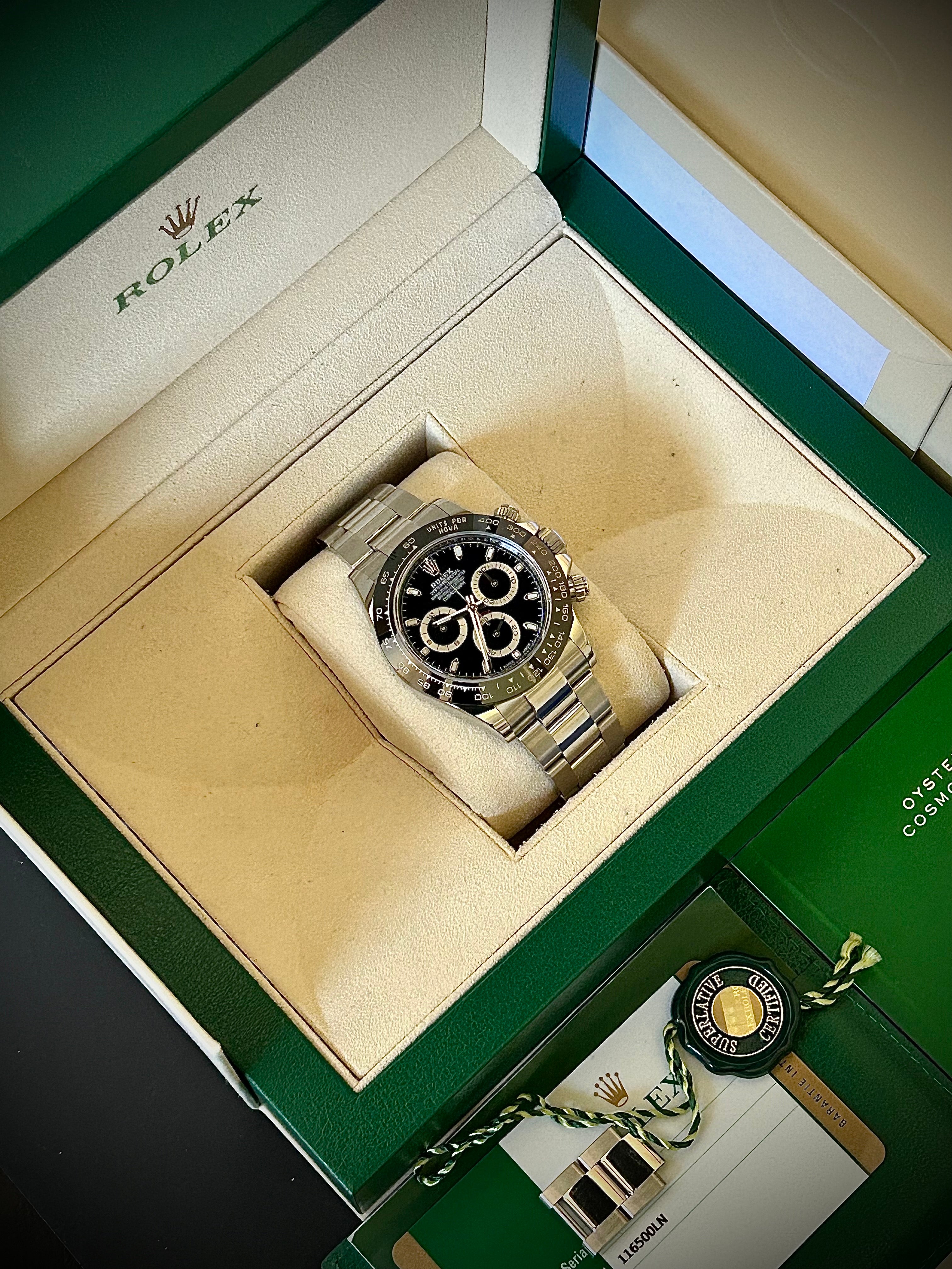 2017 ROLEX COSMOGRAPH DAYTONA 116500LN, FULL SET, INC GST