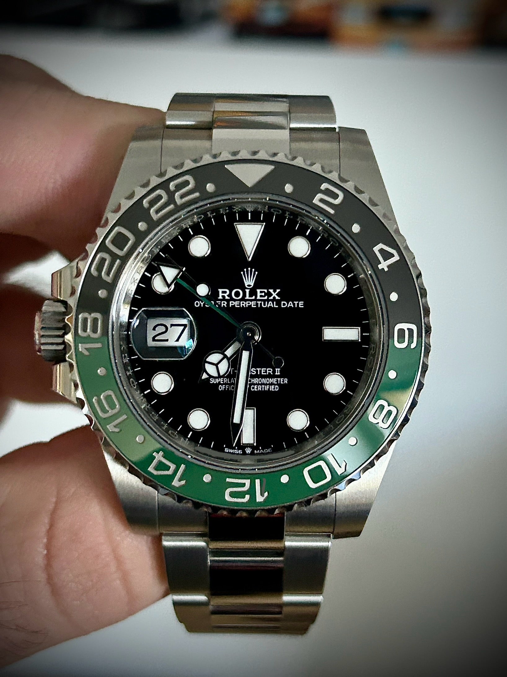 2024 ROLEX GMT-MASTER II “SPRITE”, FULL SET, INC GST