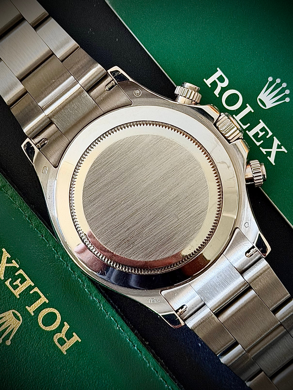 2008 ROLEX COSMOGRAPH DAYTONA, 116509, 18CT WHITE GOLD, FACTORY DIAMOND PAVÉ DIAL, BOX AND PAPERS, EXCELLENT CONDITION, INC GST