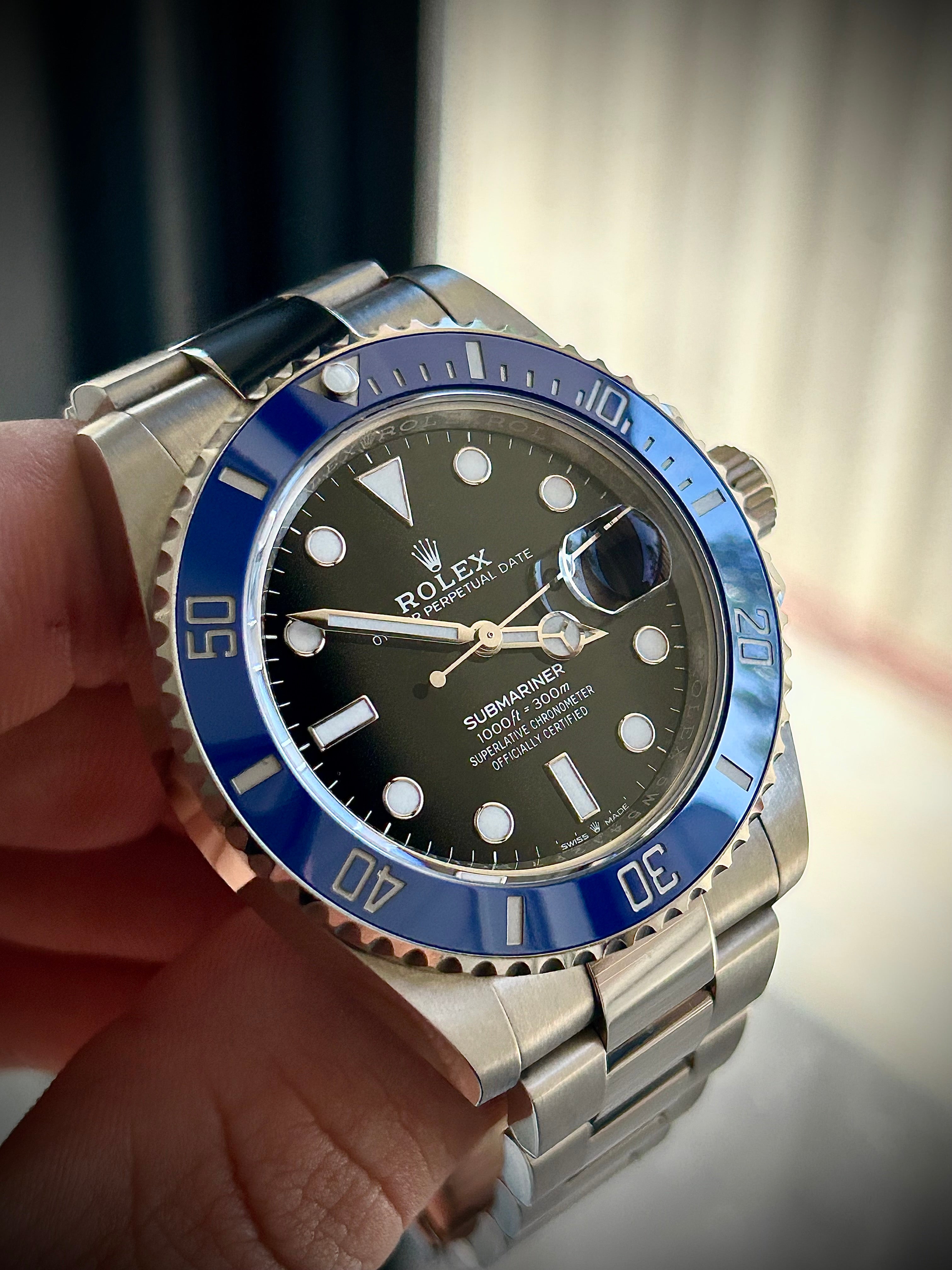 2022 ROLEX SUBMARINER DATE, 126619LB, COOKIE MONSTER, FULL SET, INC GST