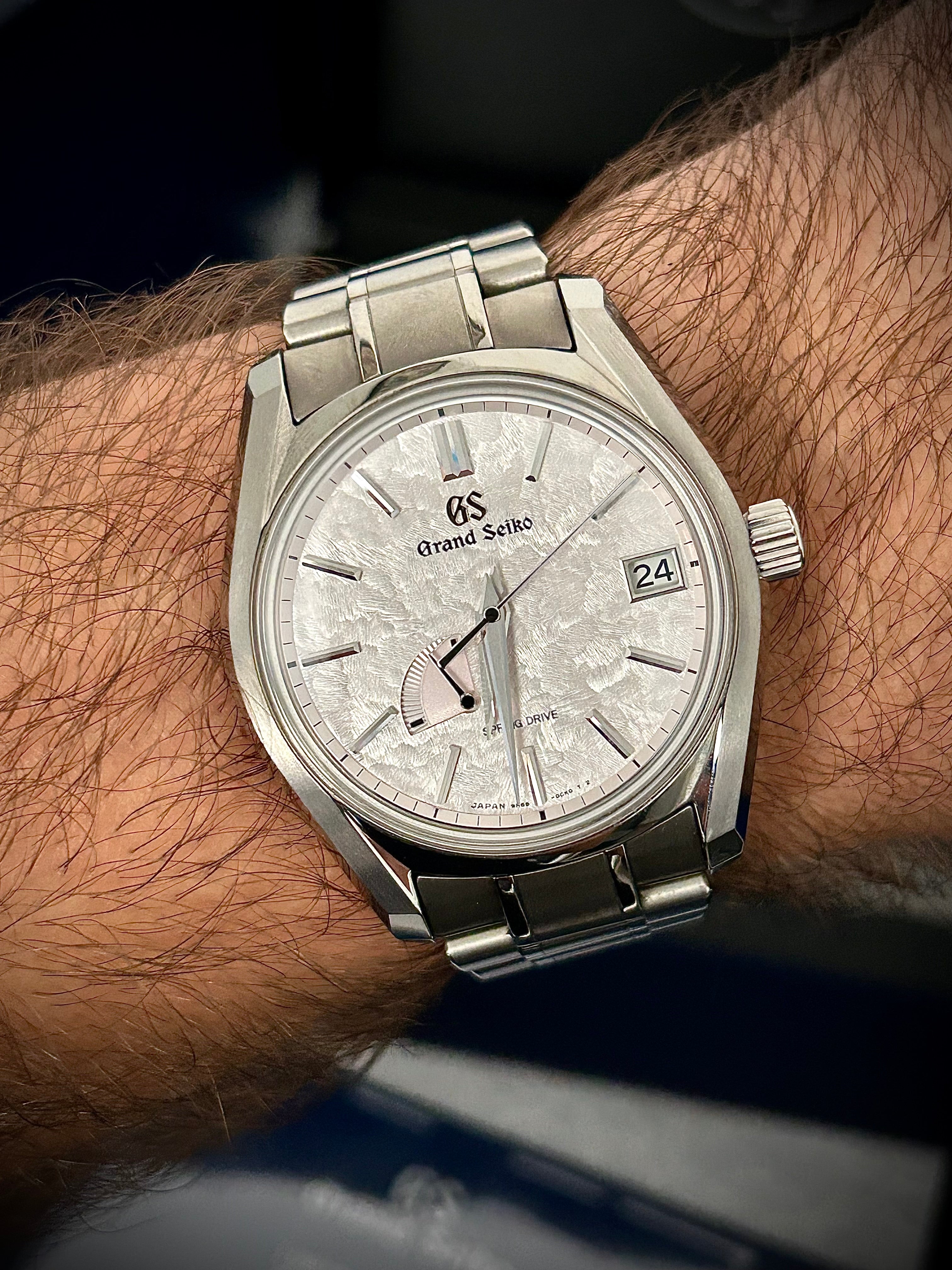 2023 GRAND SEIKO HERITAGE SPRING DRIVE, SHUNBUN, SBGA413, FULL SET, INC GST