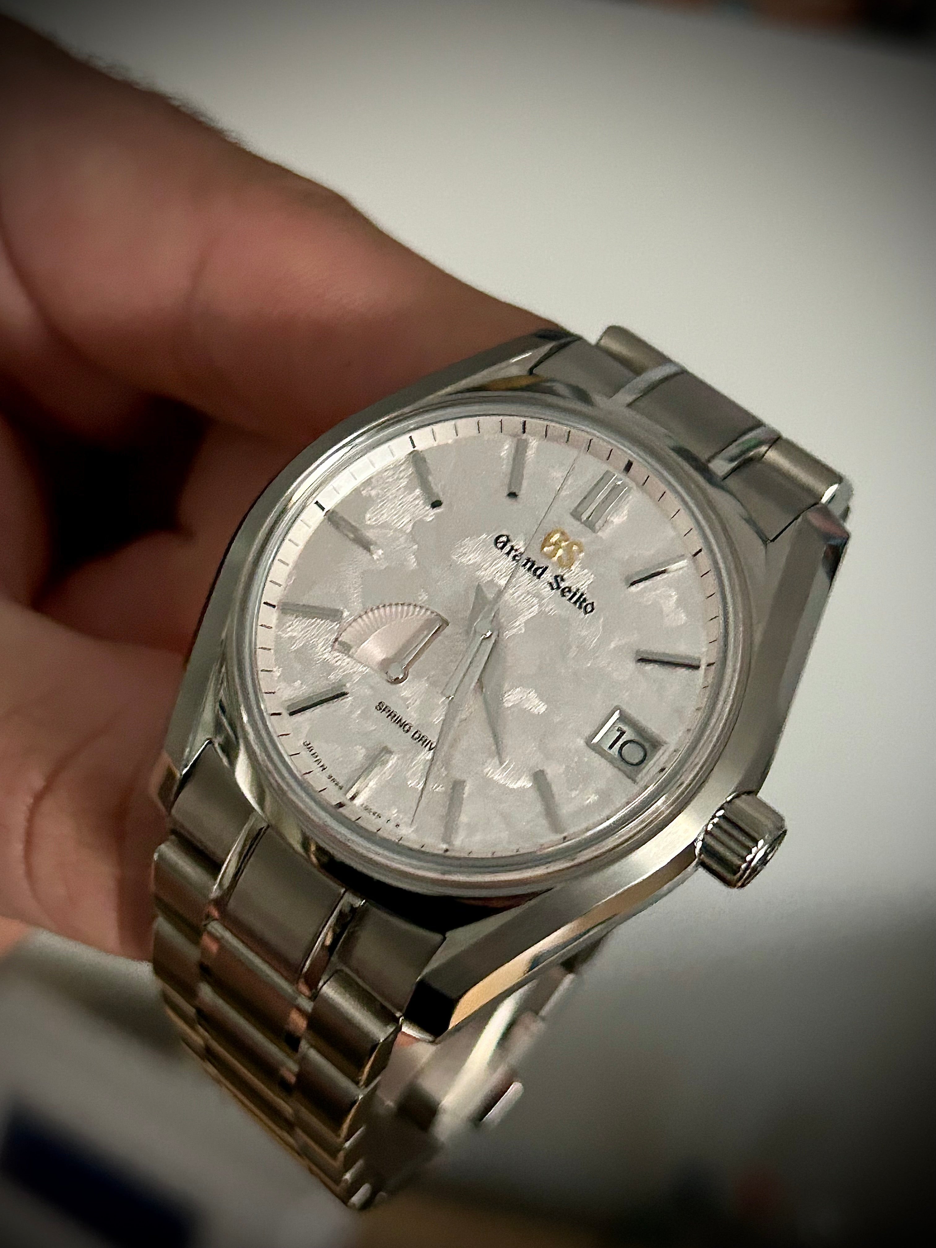 2024 GRAND SEIKO HERITAGE SPRING DRIVE, SHUNBUN, SBGA413, FULL SET, INC GST