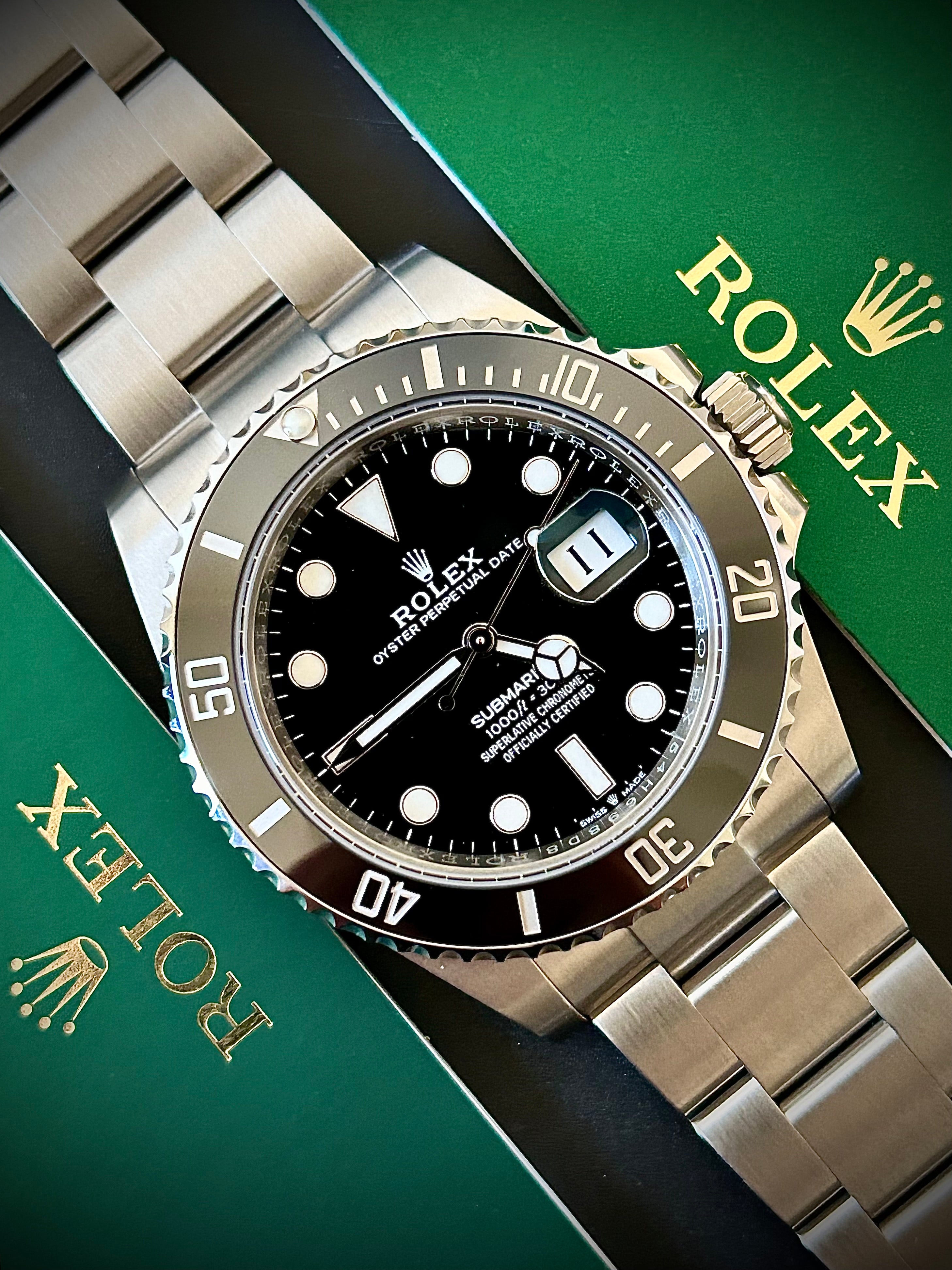 2023 ROLEX SUBMARINER DATE, 126610LN, FULL SET, INC GST