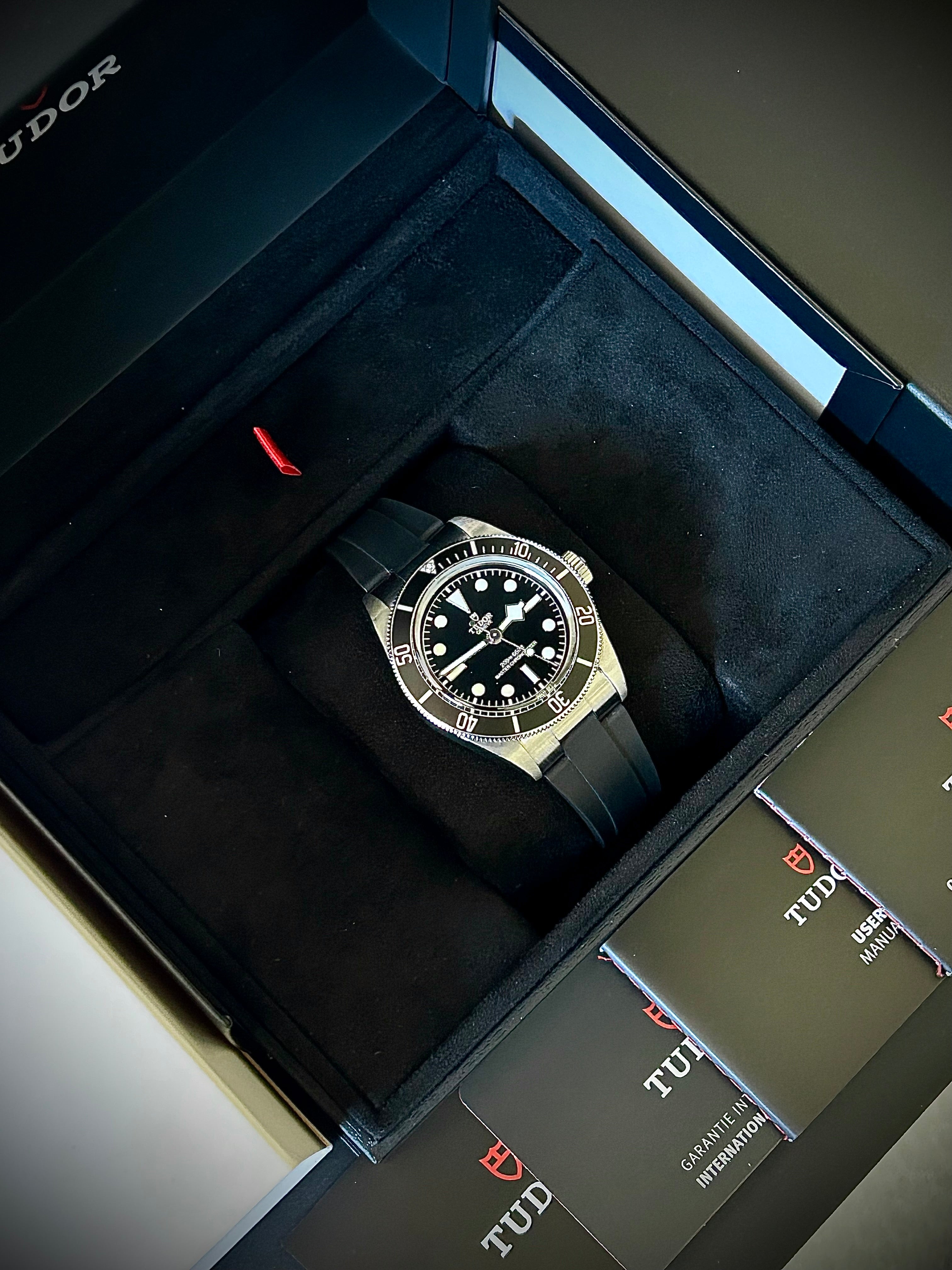 2024 TUDOR BLACK BAY 41 MONOCHROME, M7941A1A0NU, FULL SET, INC GST