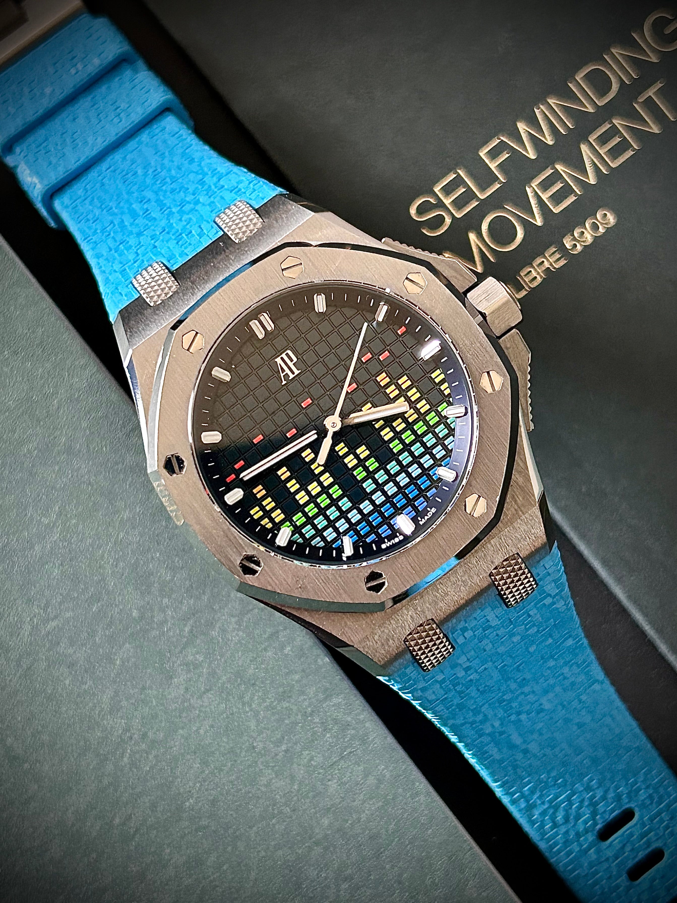 2022 AUDEMARS PIGUET ROYAL OAK OFFSHORE MUSIC EDITION, 1 OF 500, 77600TI, FULL SET, INC GST