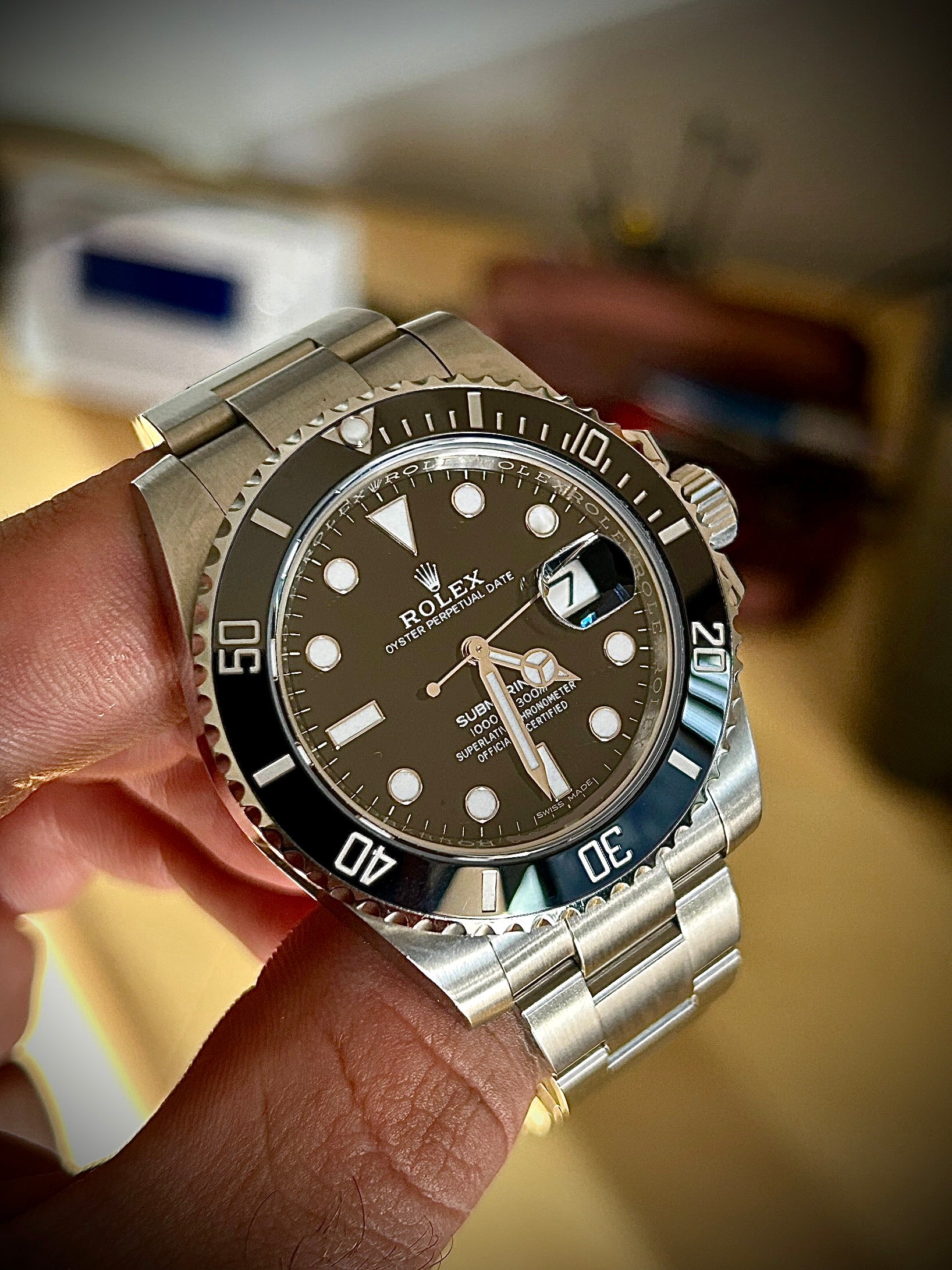 2019 ROLEX SUBMARINER DATE 116610LN, FULL SET, INC GST