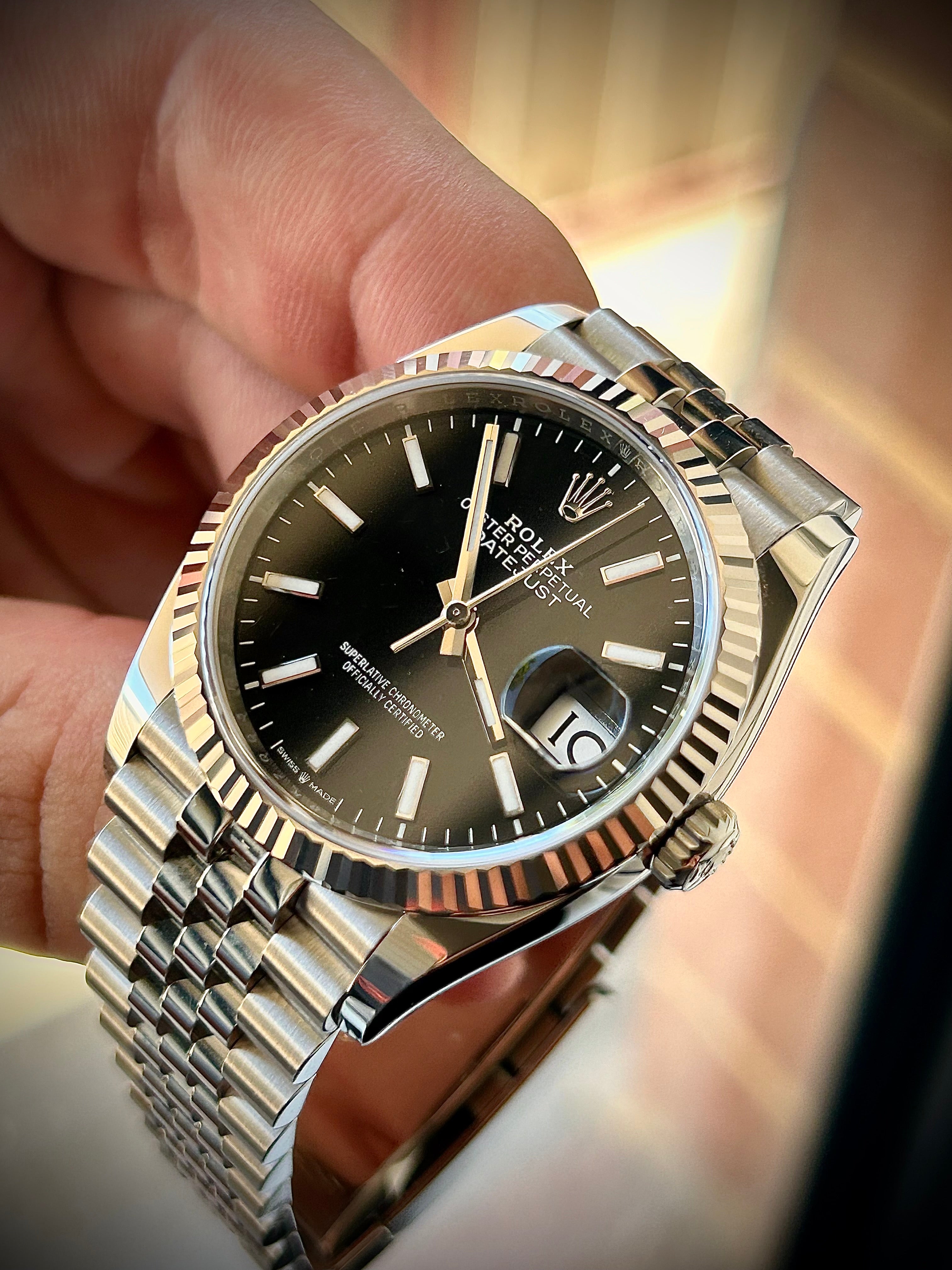 2024 ROLEX DATEJUST 36, 126234, FULL SET, INC GST