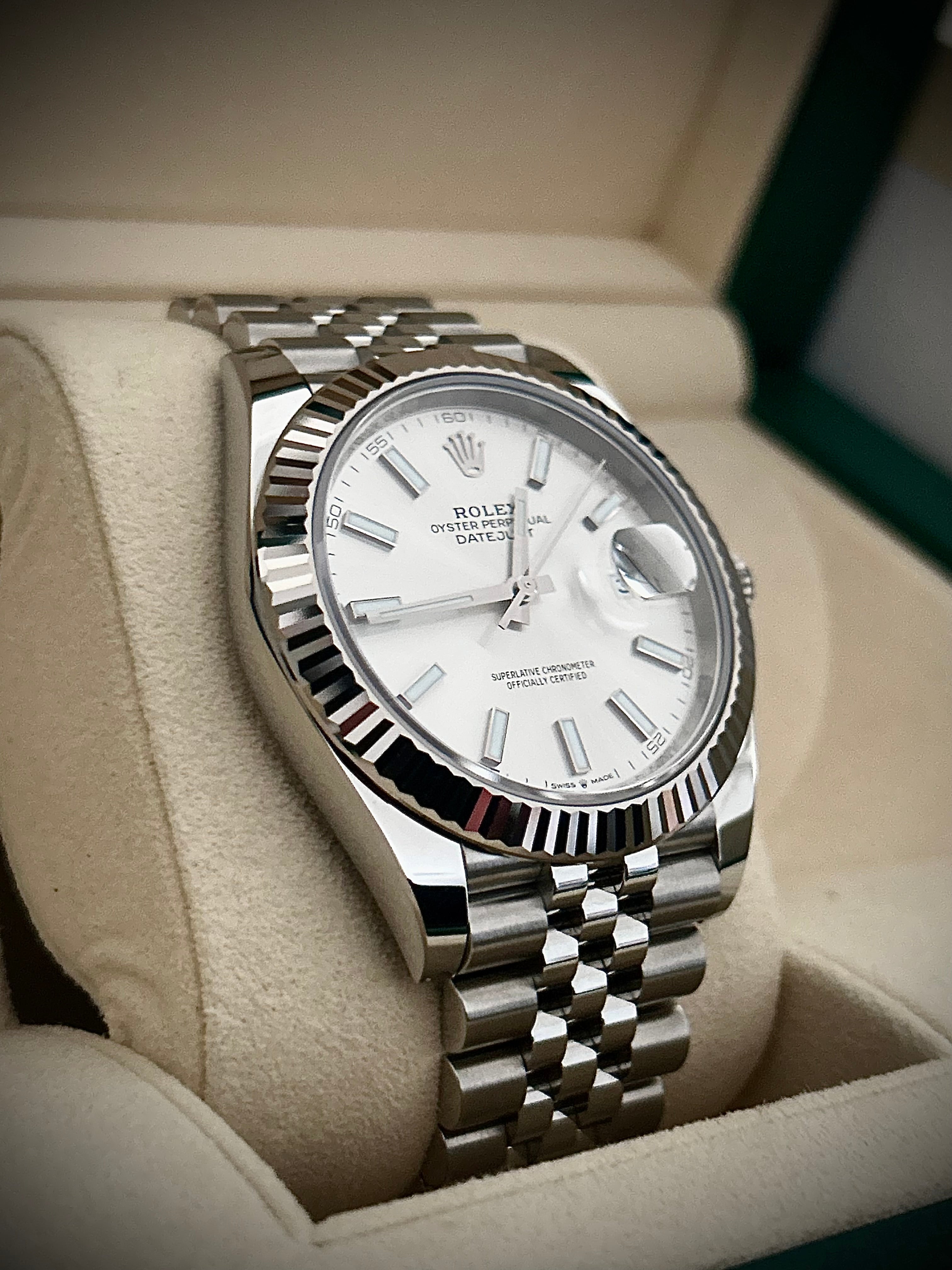 2020 ROLEX DATEJUST 41, 126334, FULL SET, INC GST