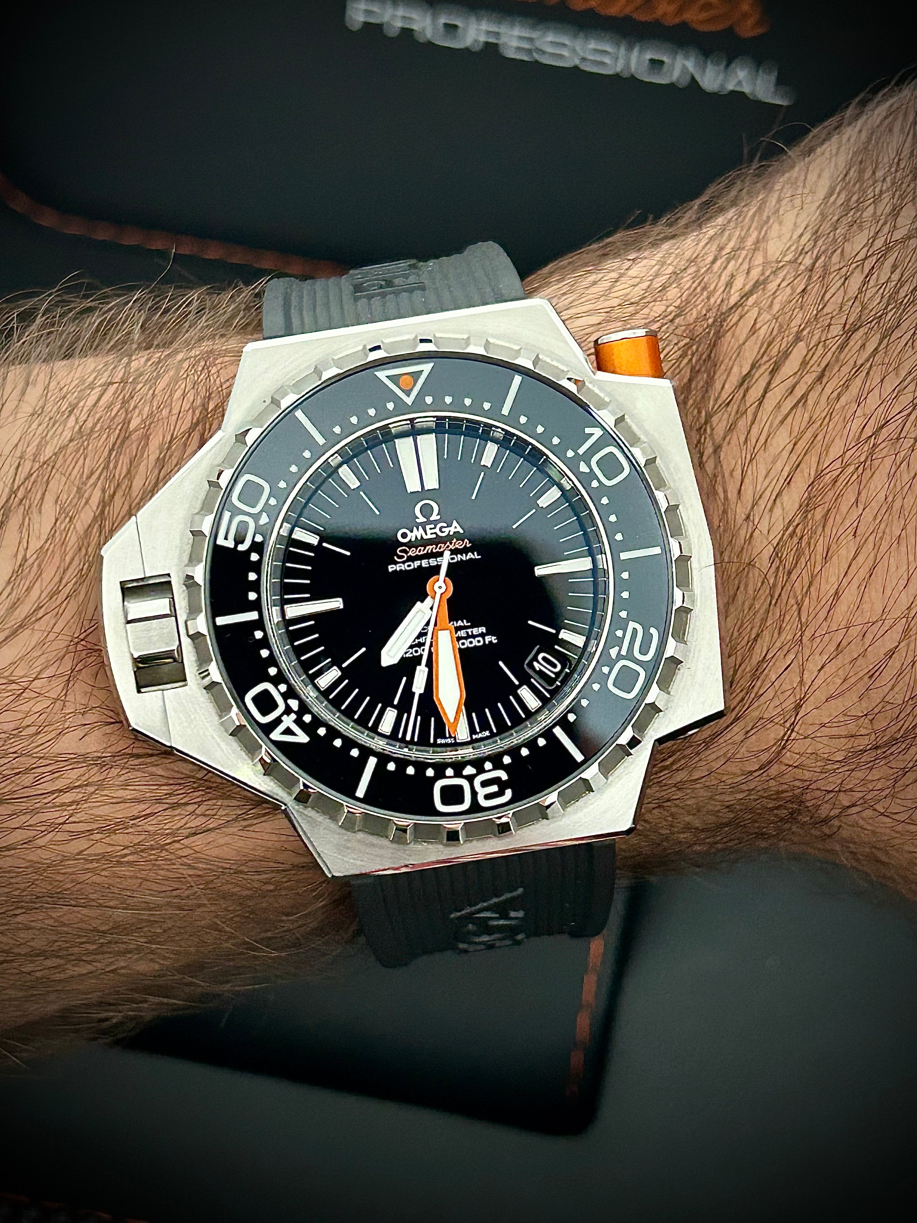 2022 OMEGA SEAMASTER PLOPROF 1200M, FULL SET, INC GST