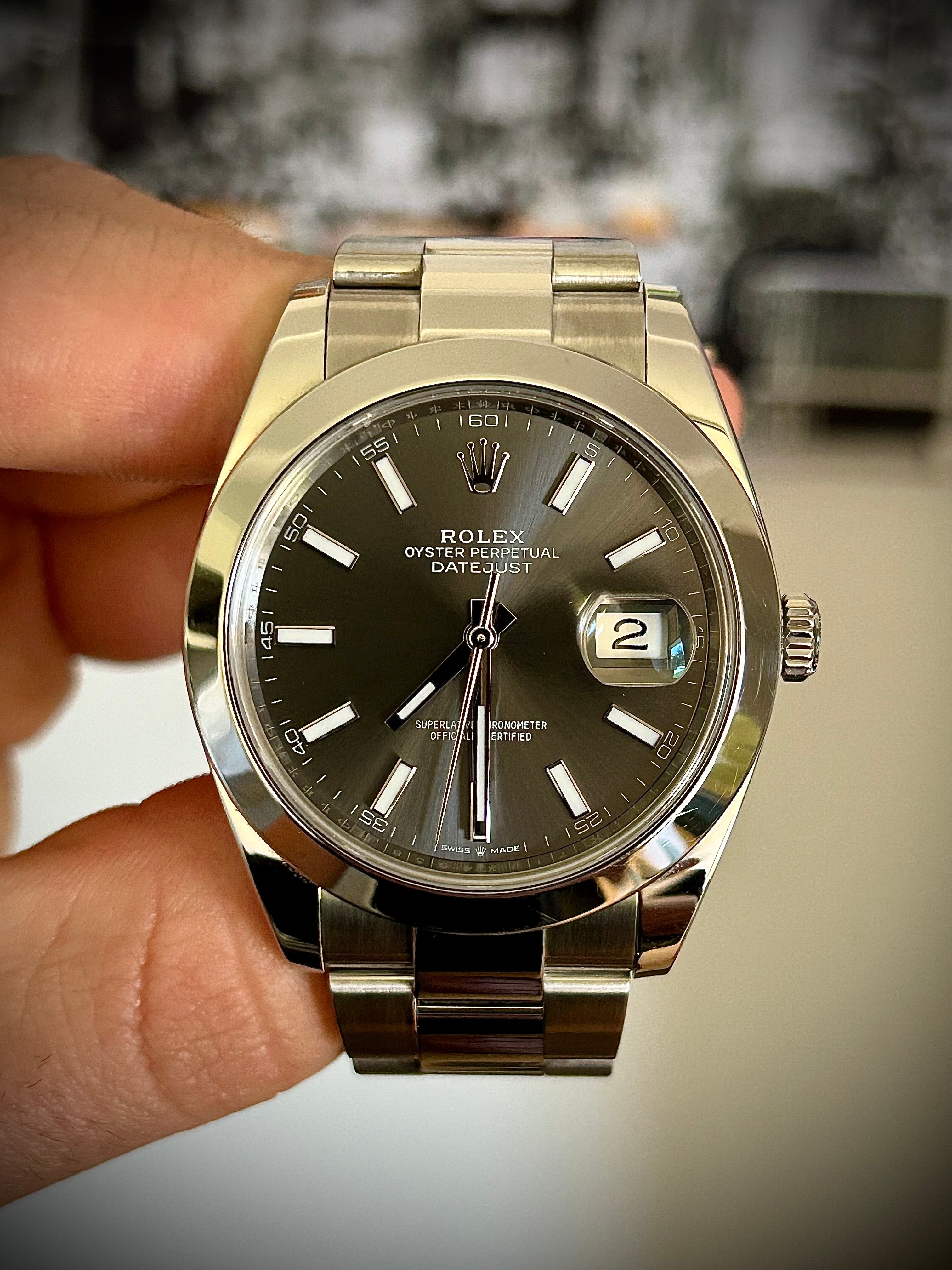 2020 ROLEX DATEJUST 41, 126300, FULL SET, INC GST