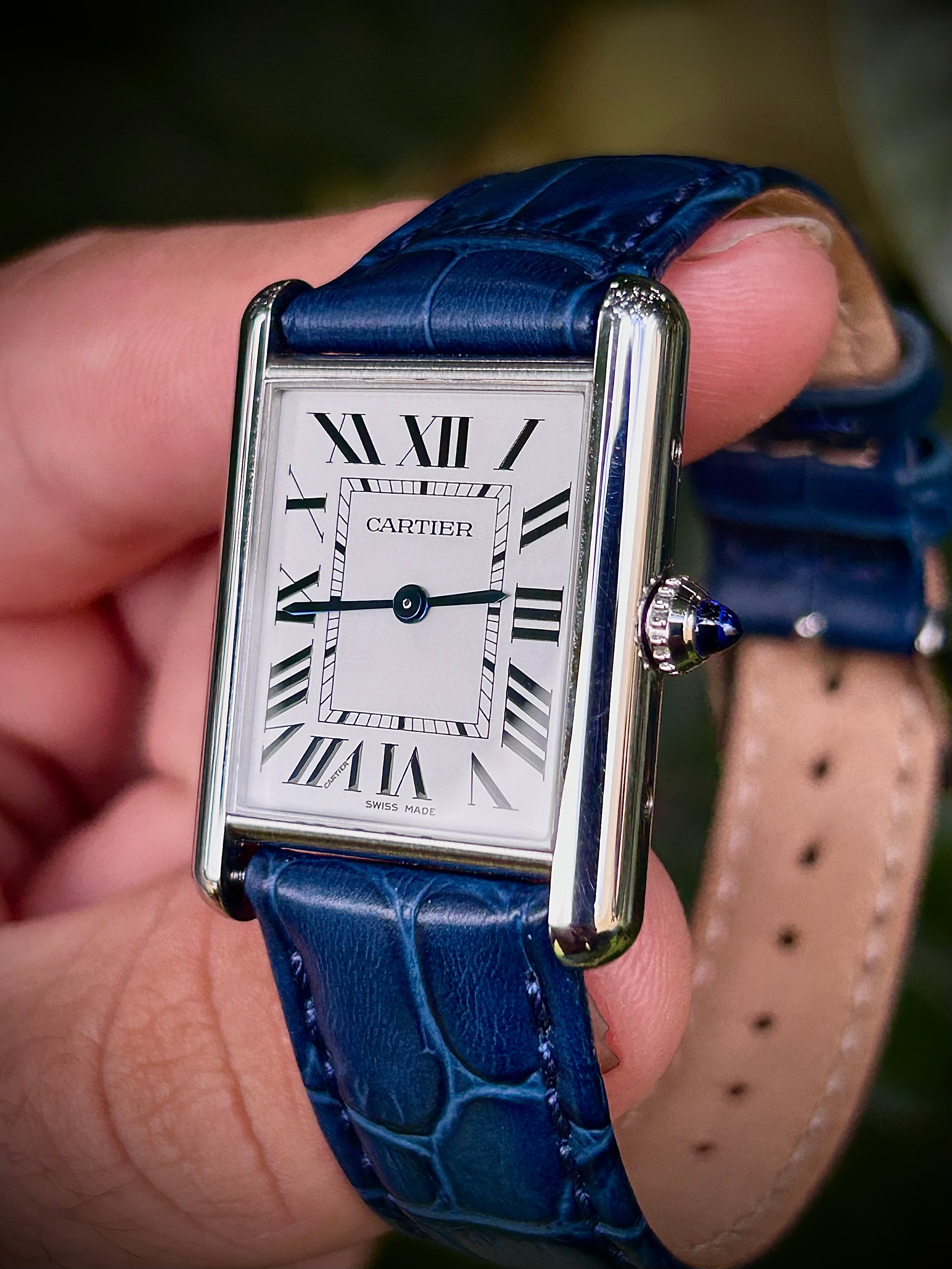 2022 CARTIER TANK MUST QUARTZ, FULL SET, INC GST