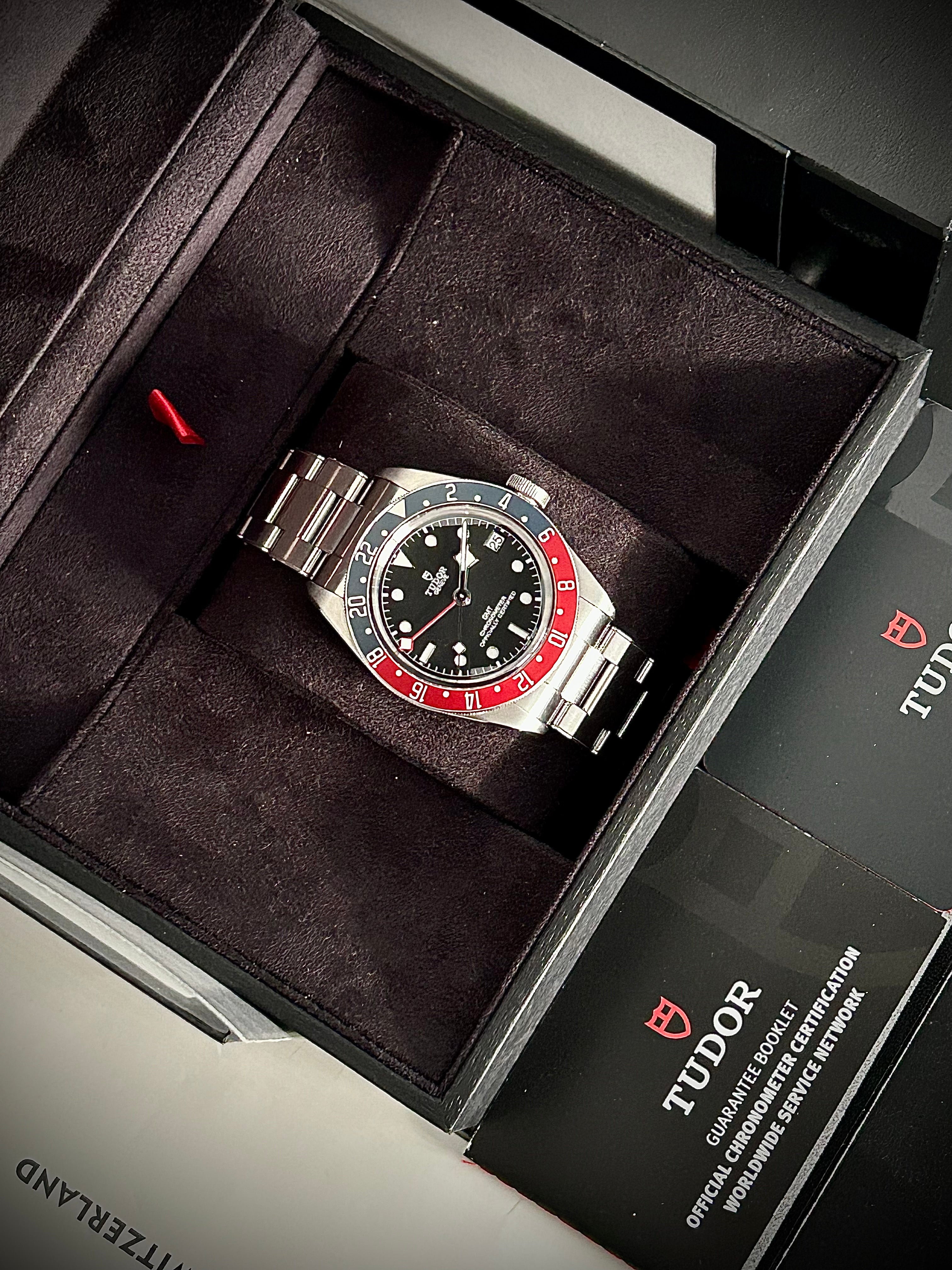 2023 TUDOR BLACK BAY GMT “PEPSI”, FULL SET, INC GST