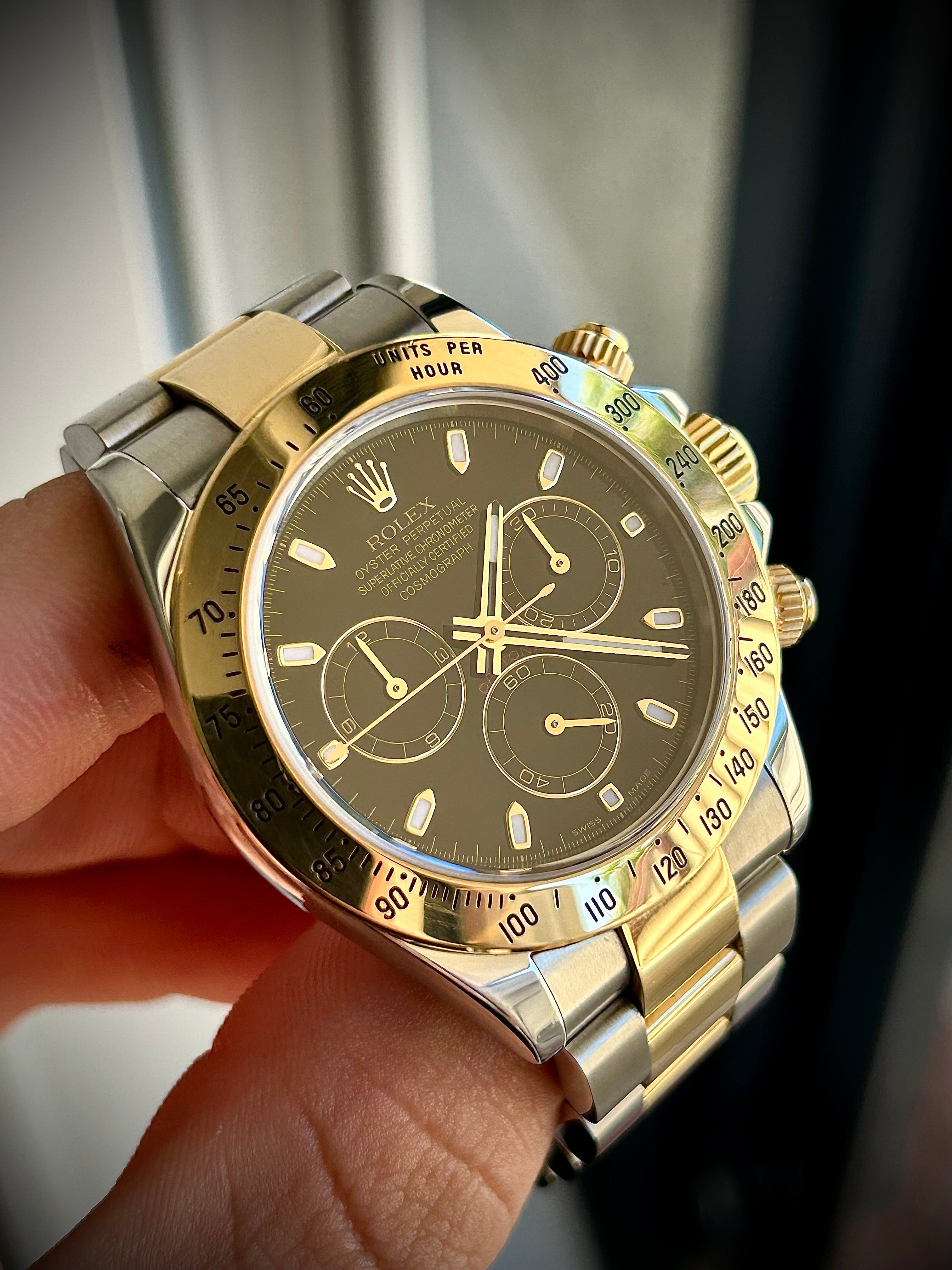 2005 ROLEX COSMOGRAPH DAYTONA, 116523, FULL SET, INC GST