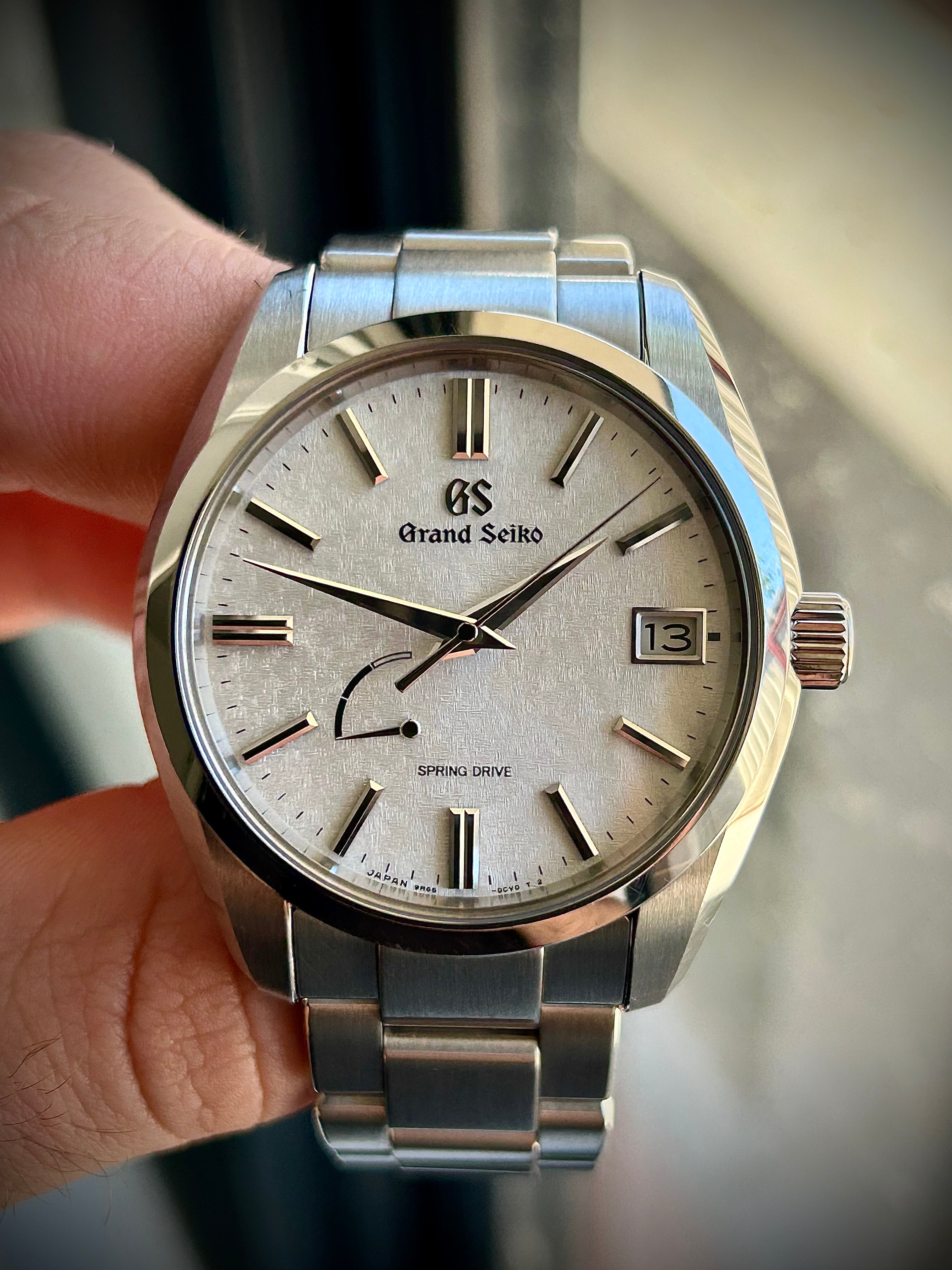 2024 GRAND SEIKO HERITAGE SPRING DRIVE, SBGA465G, FULL SET, INC GST