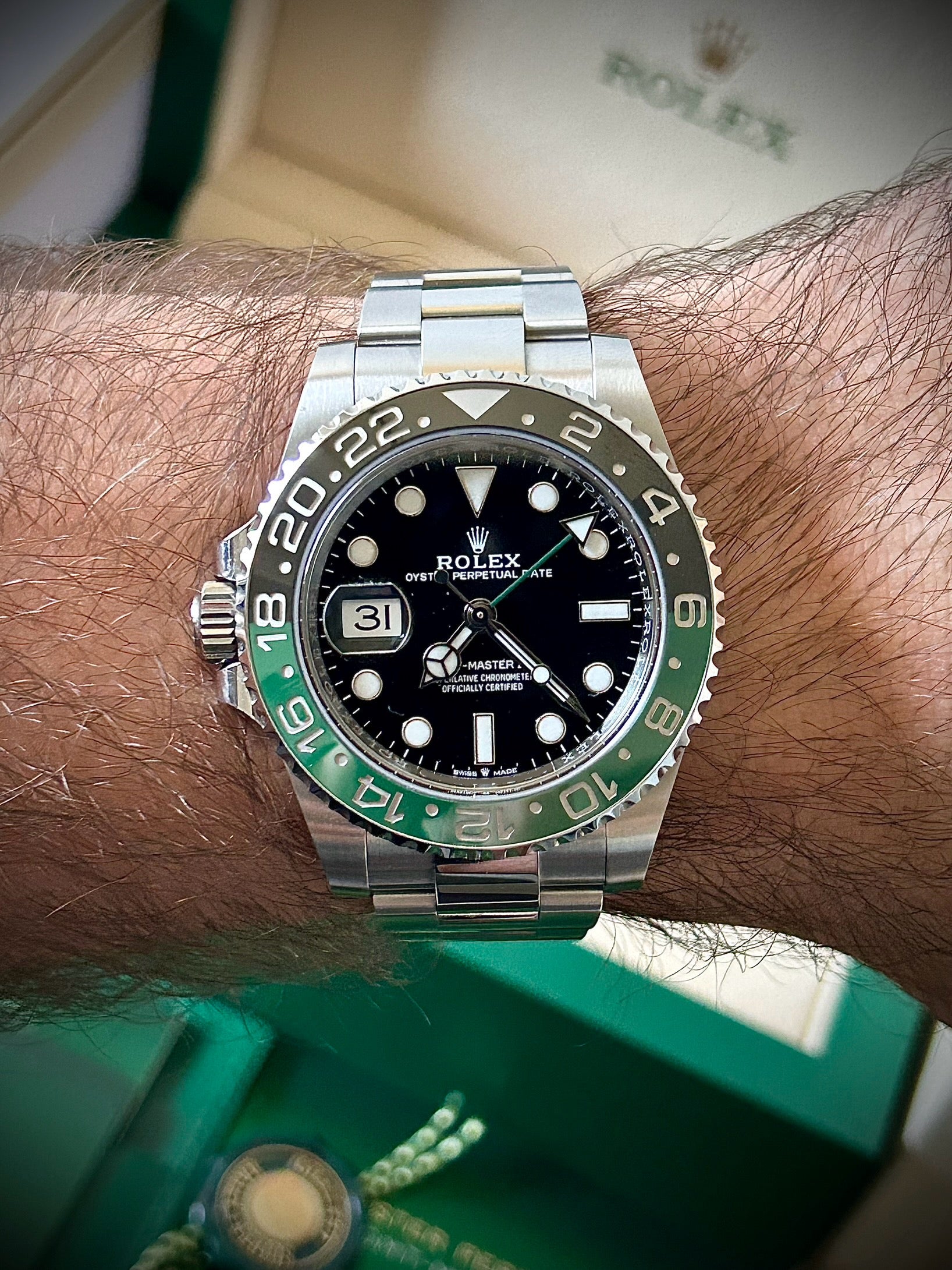 2024 ROLEX GMT-MASTER II “SPRITE”, FULL SET, INC GST