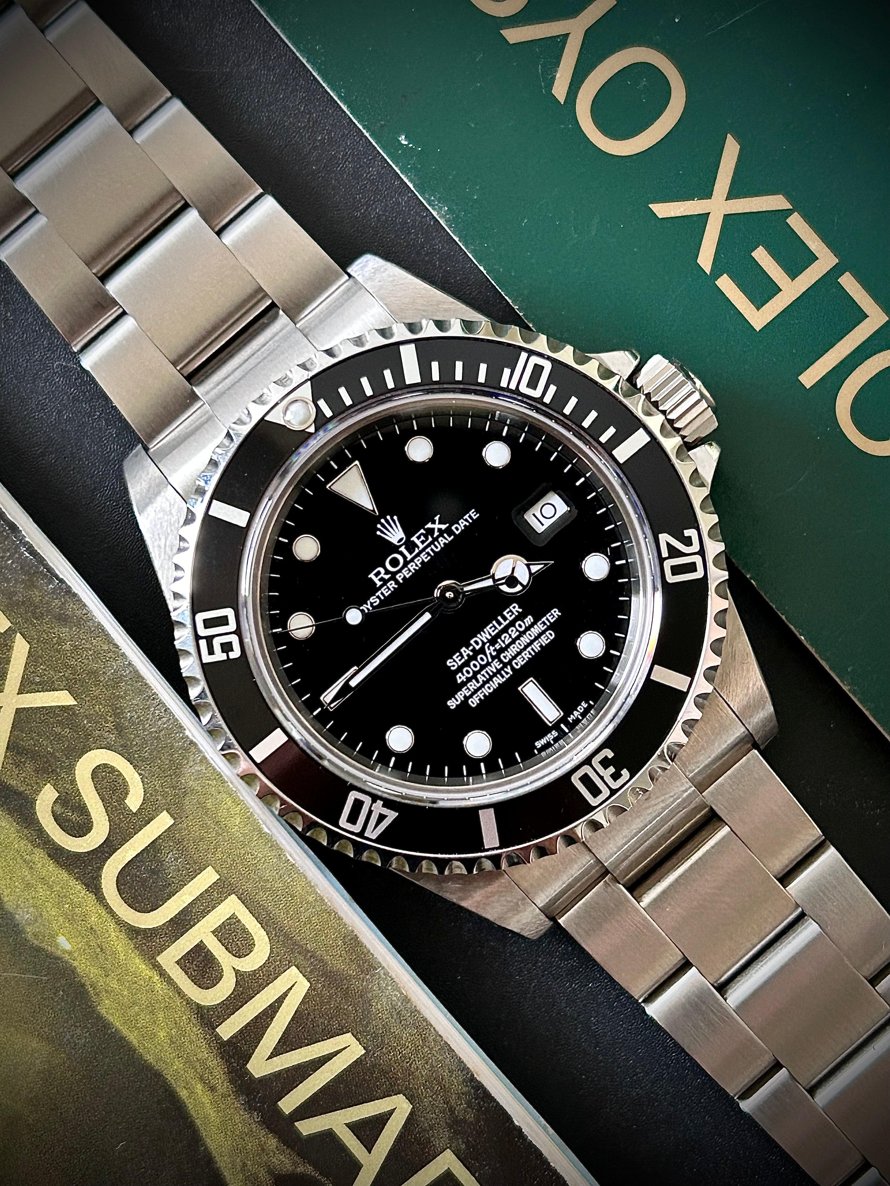 2007 ROLEX SEA-DWELLER 16600, FULL SET, INC GST