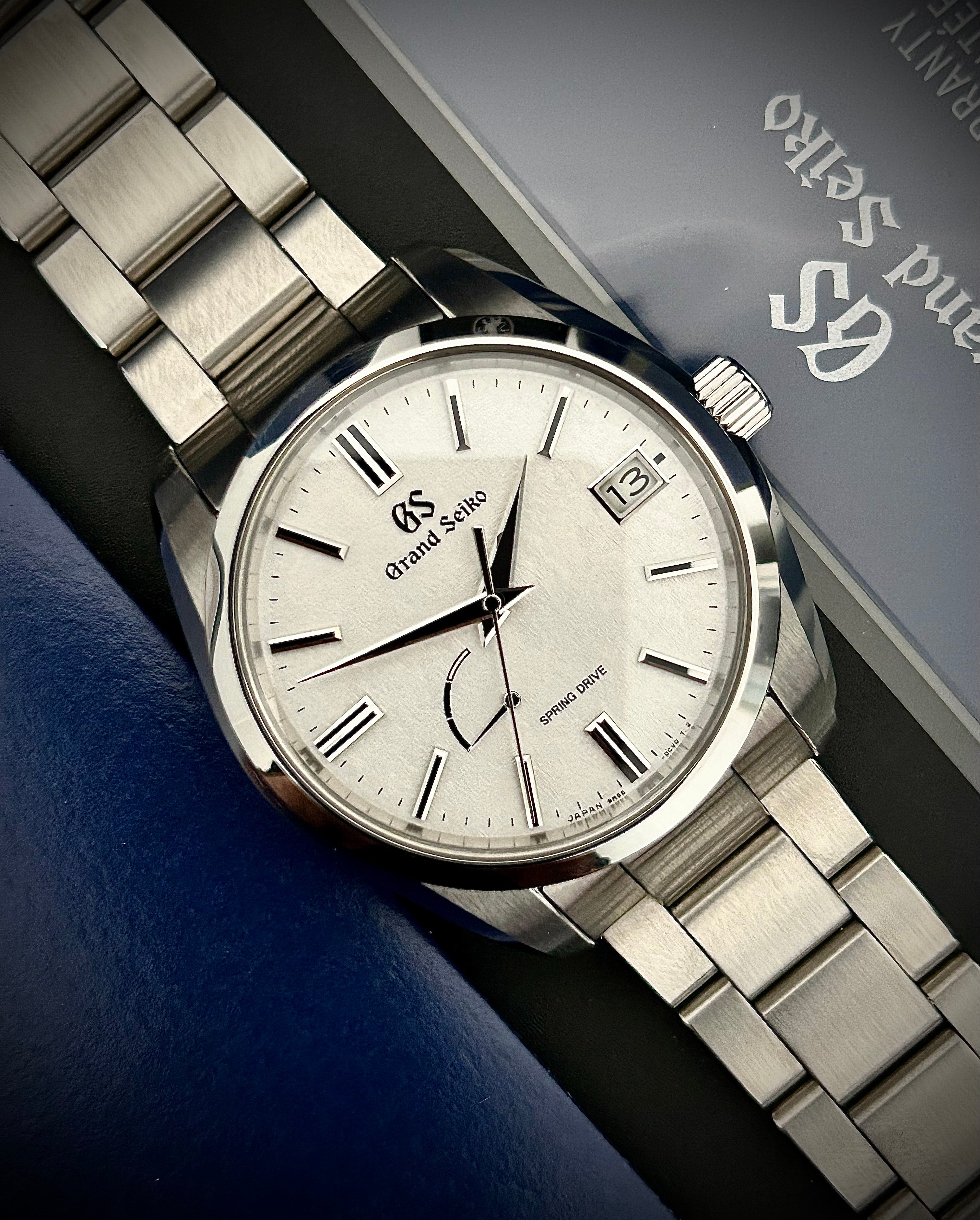 2024 GRAND SEIKO HERITAGE SPRING DRIVE, SBGA465G, FULL SET, INC GST