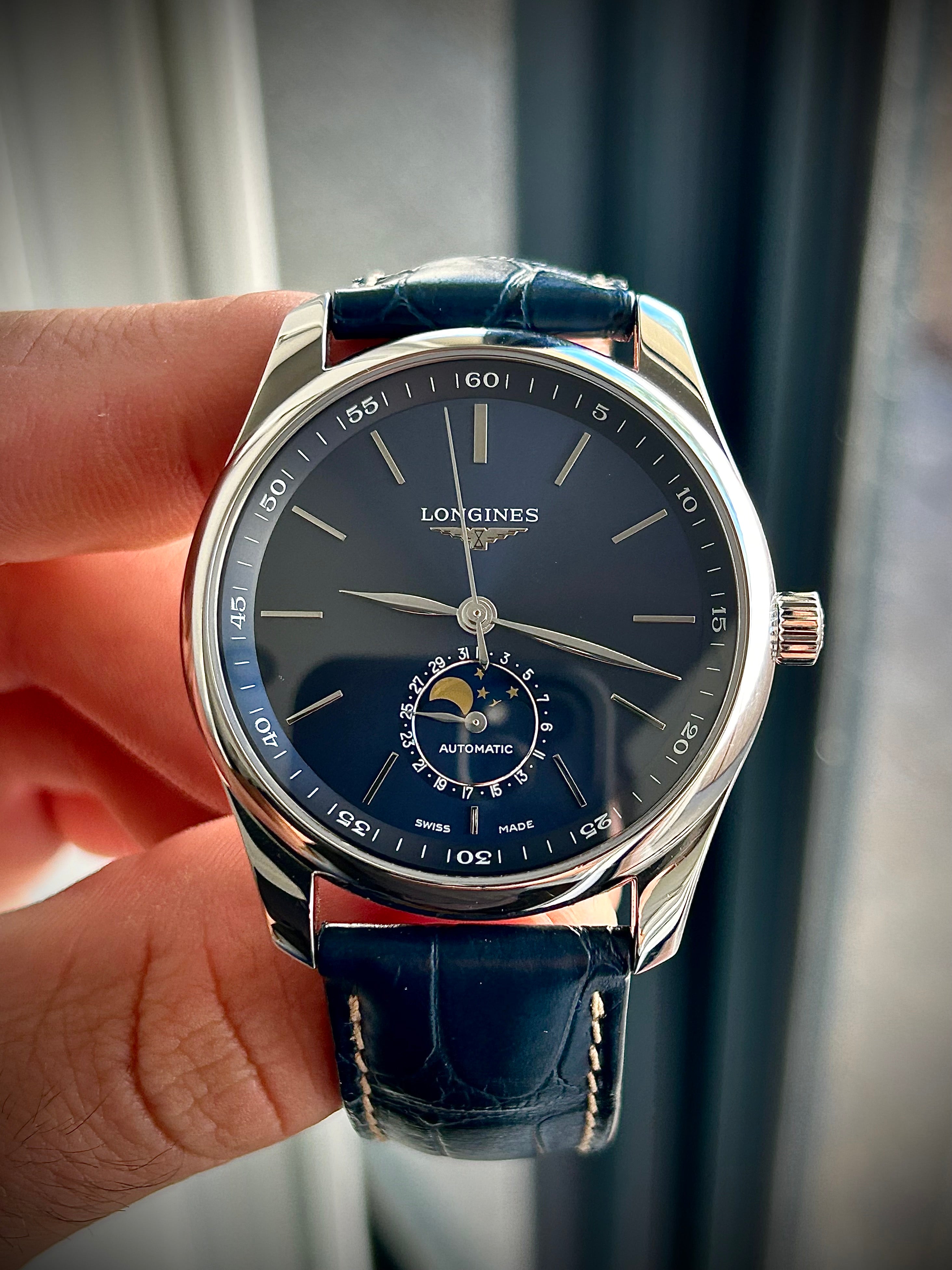 2021 LONGINES MASTER COLLECTION MOONPHASE, FULL SET, INC GST