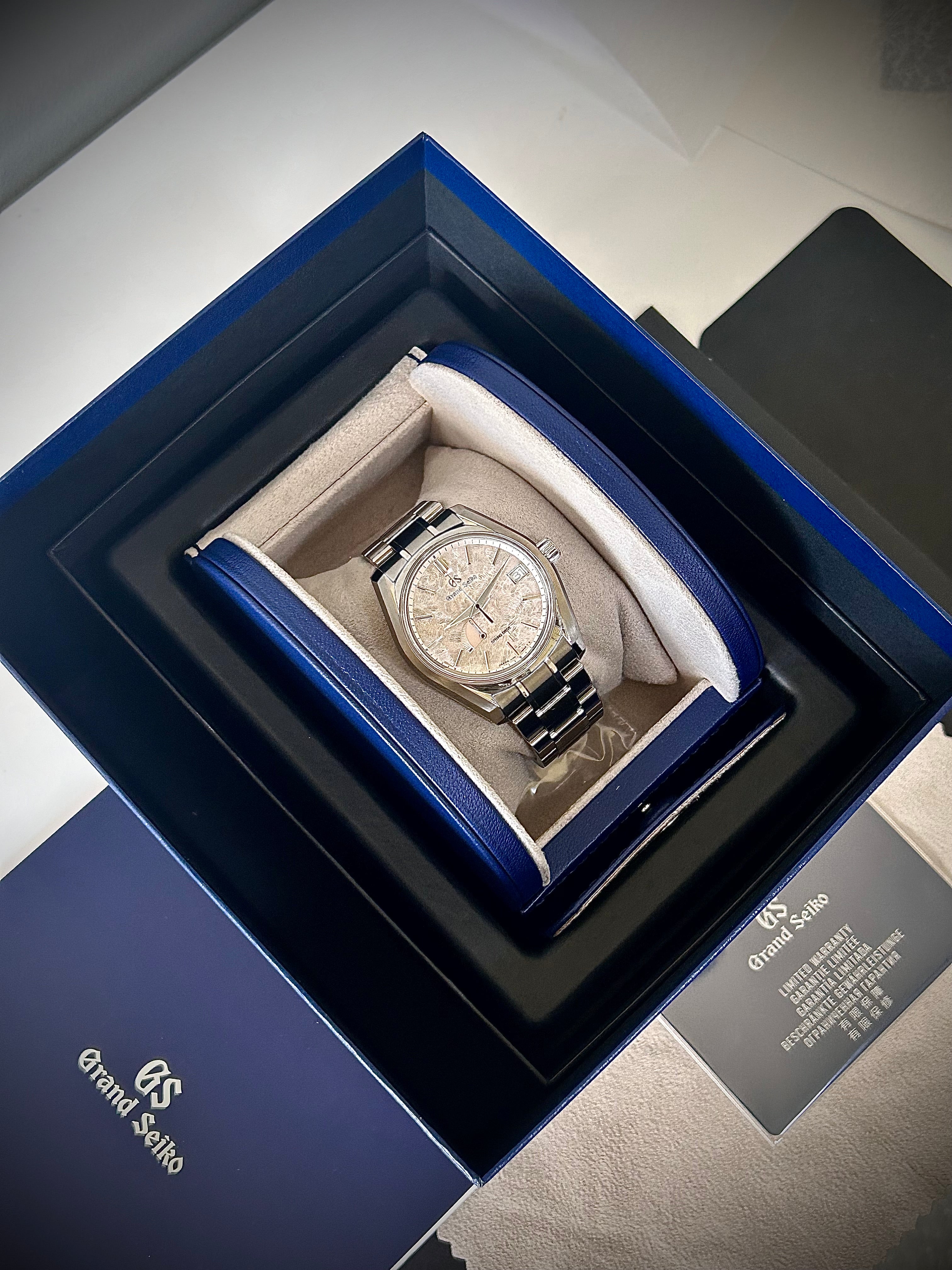 2024 GRAND SEIKO HERITAGE SPRING DRIVE, SHUNBUN, SBGA413, FULL SET, INC GST