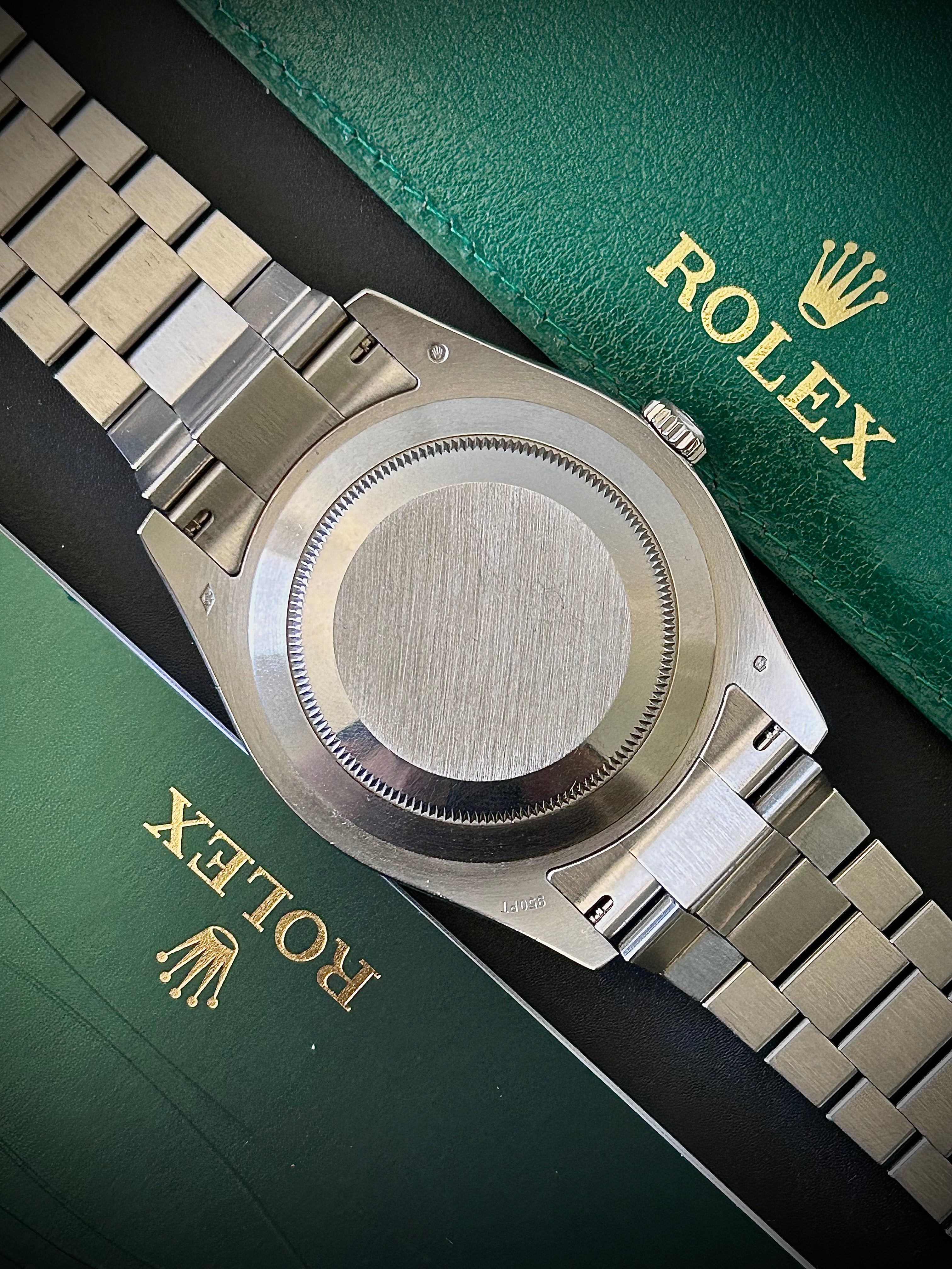2014 ROLEX DAY-DATE II PLATINUM, 218206, FULL SET, INC GST