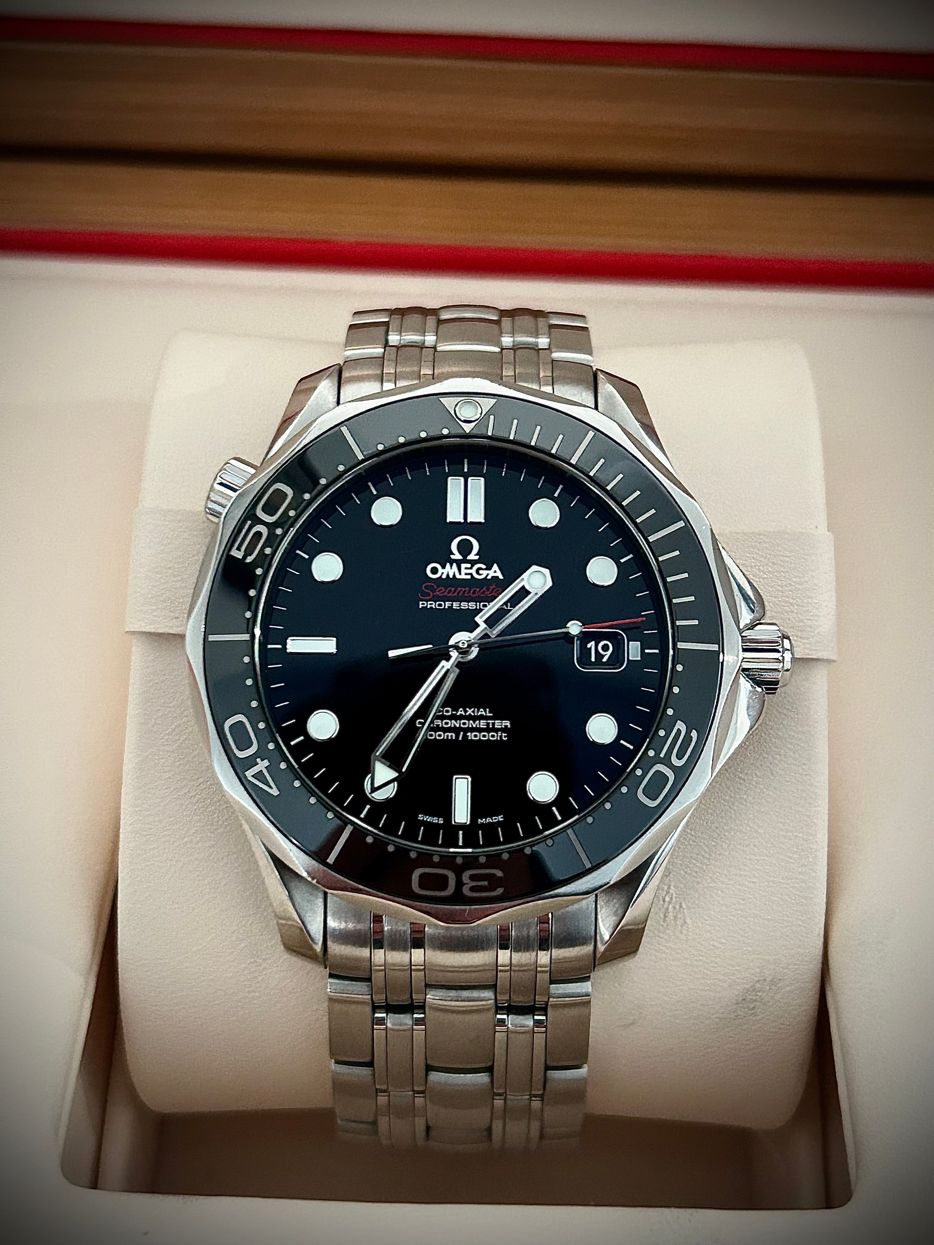 2019 OMEGA SEAMASTER 300, FULL SET, INC GST