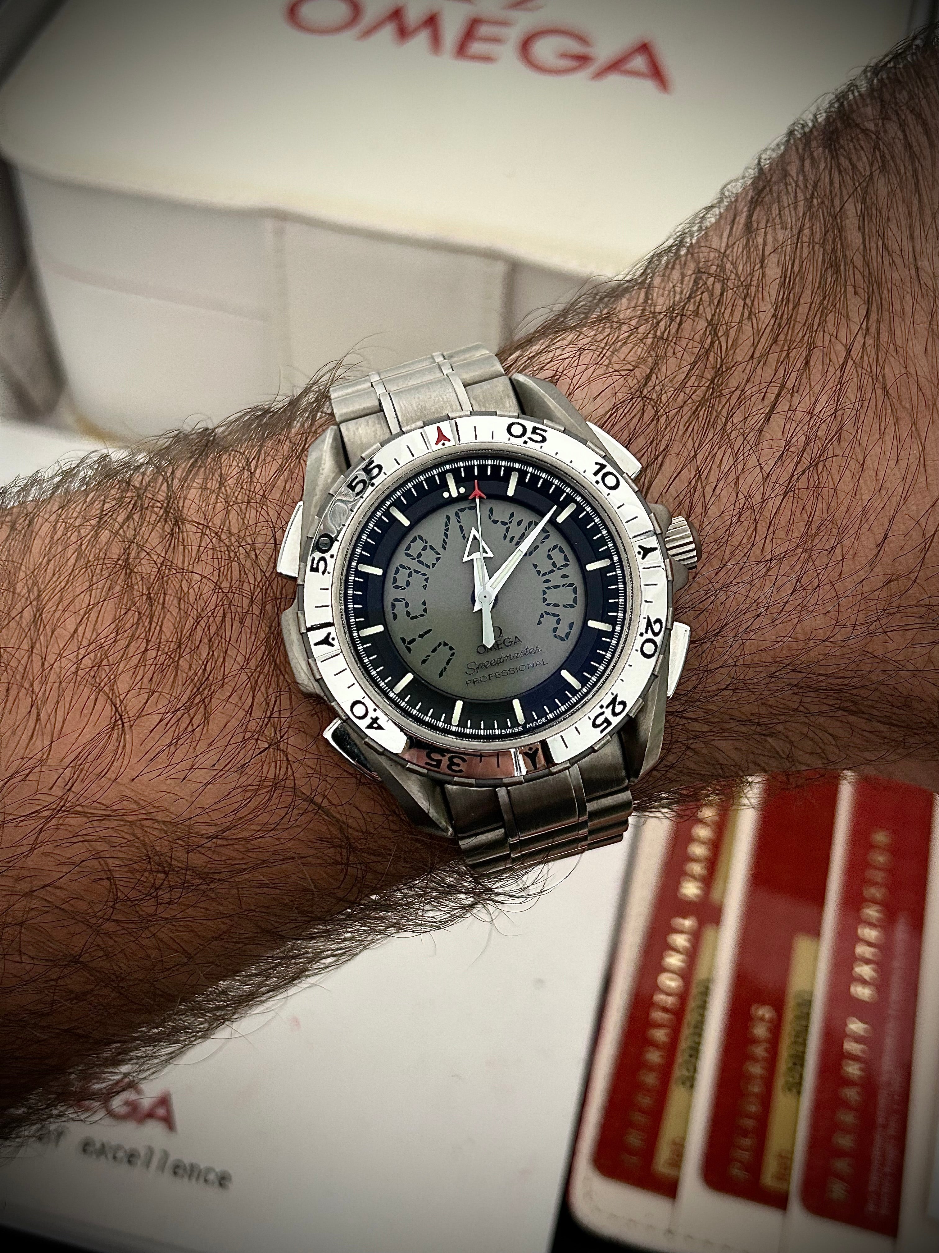 OMEGA SPEEDMASTER X-33 GEN 1, 3290.50.00, FULL SET, INC GST