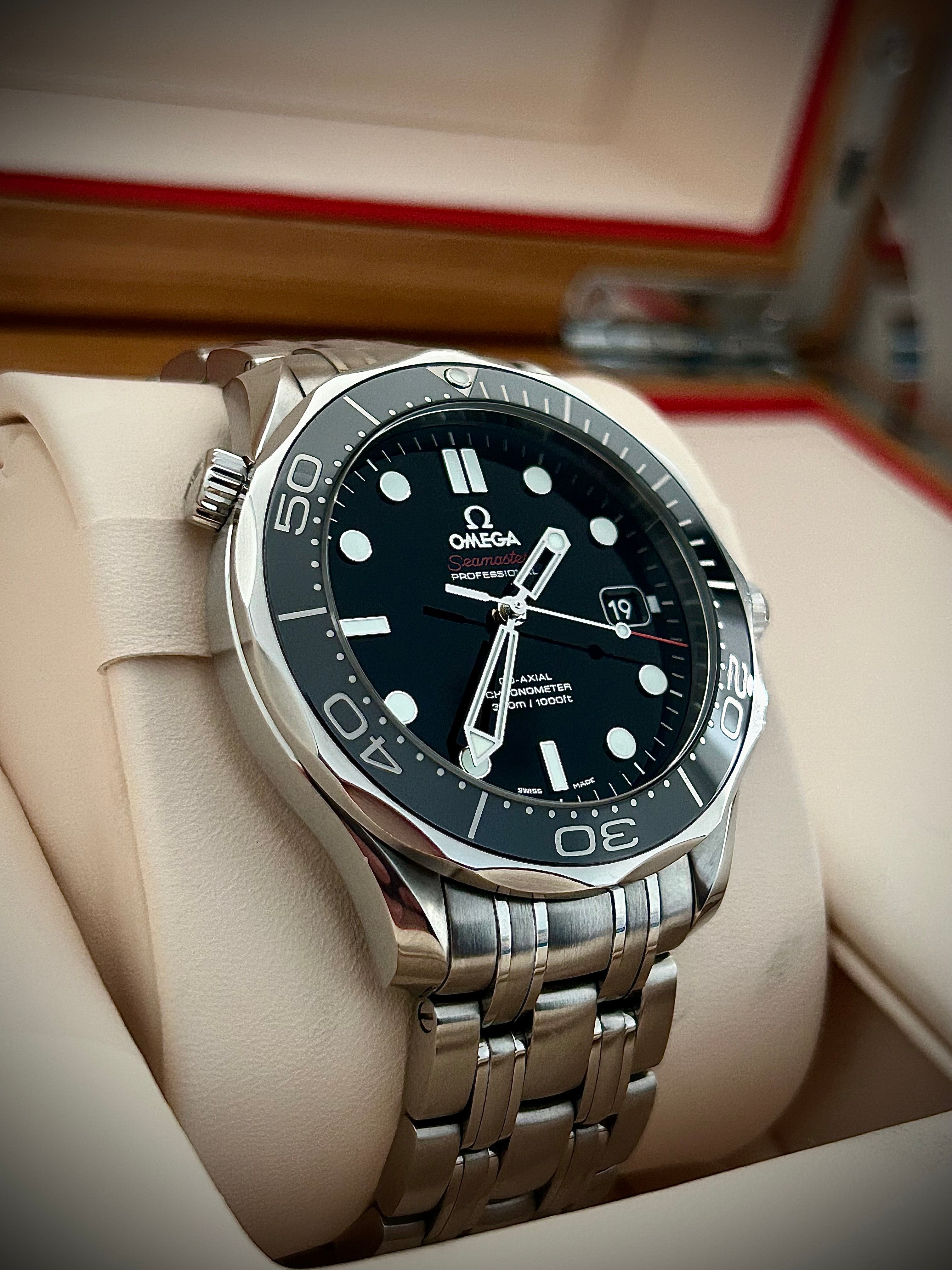 2019 OMEGA SEAMASTER 300, FULL SET, INC GST