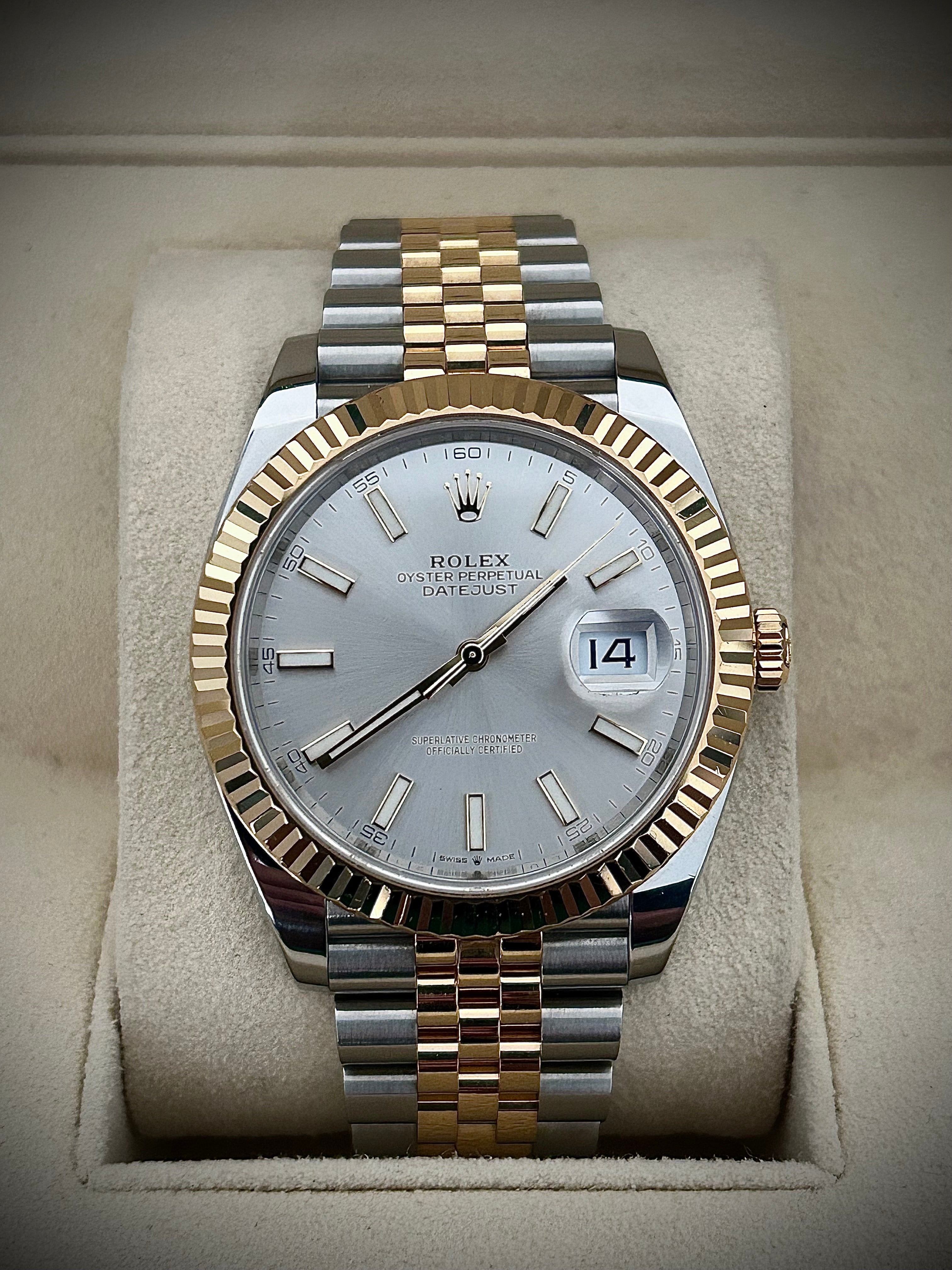 2022 ROLEX DATEJUST 41, 126333, FULL SET, INC GST