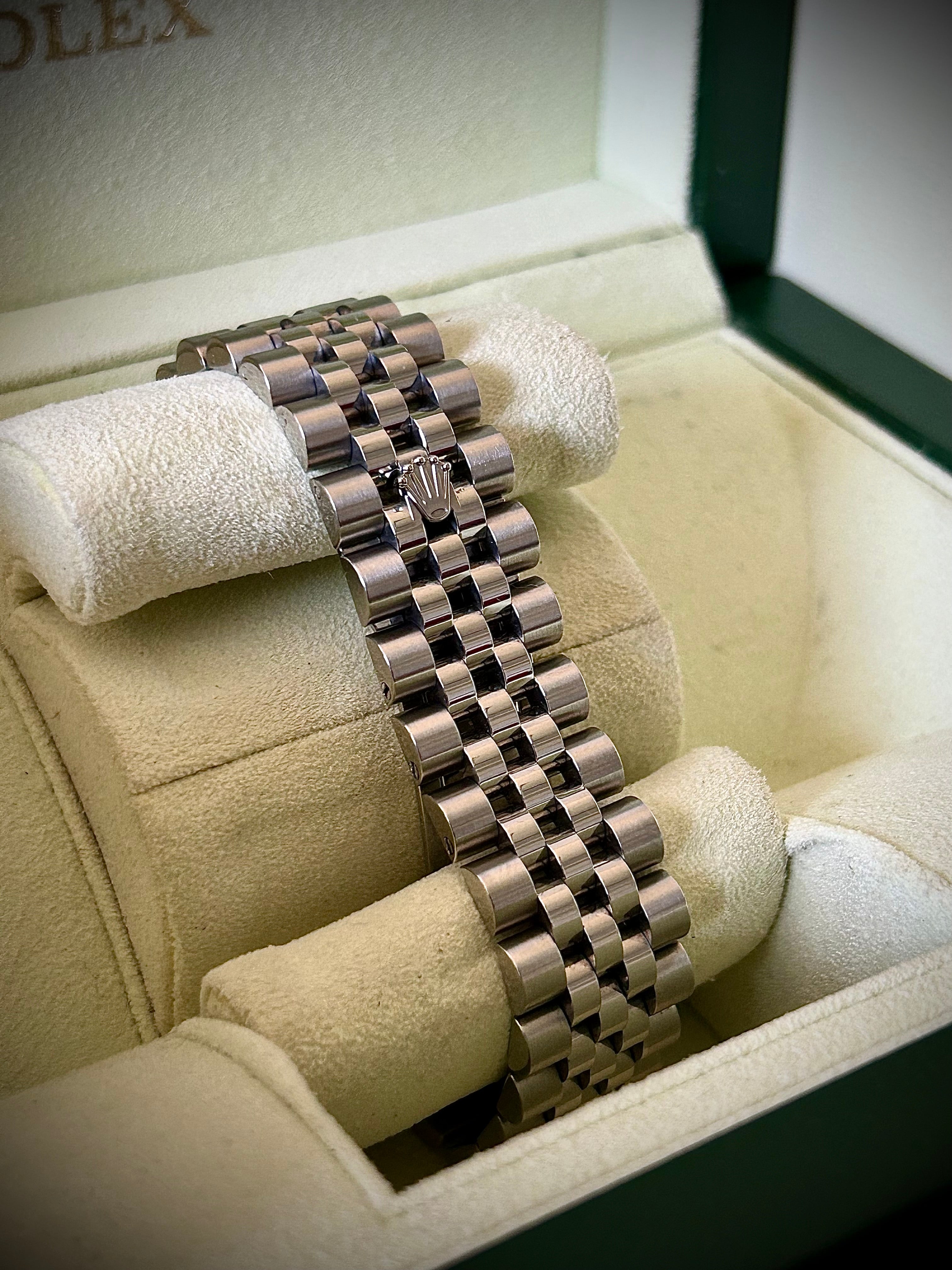 2011 ROLEX DATEJUST 36, 116234, SALMON  DIAL, FULL SET, INC GST