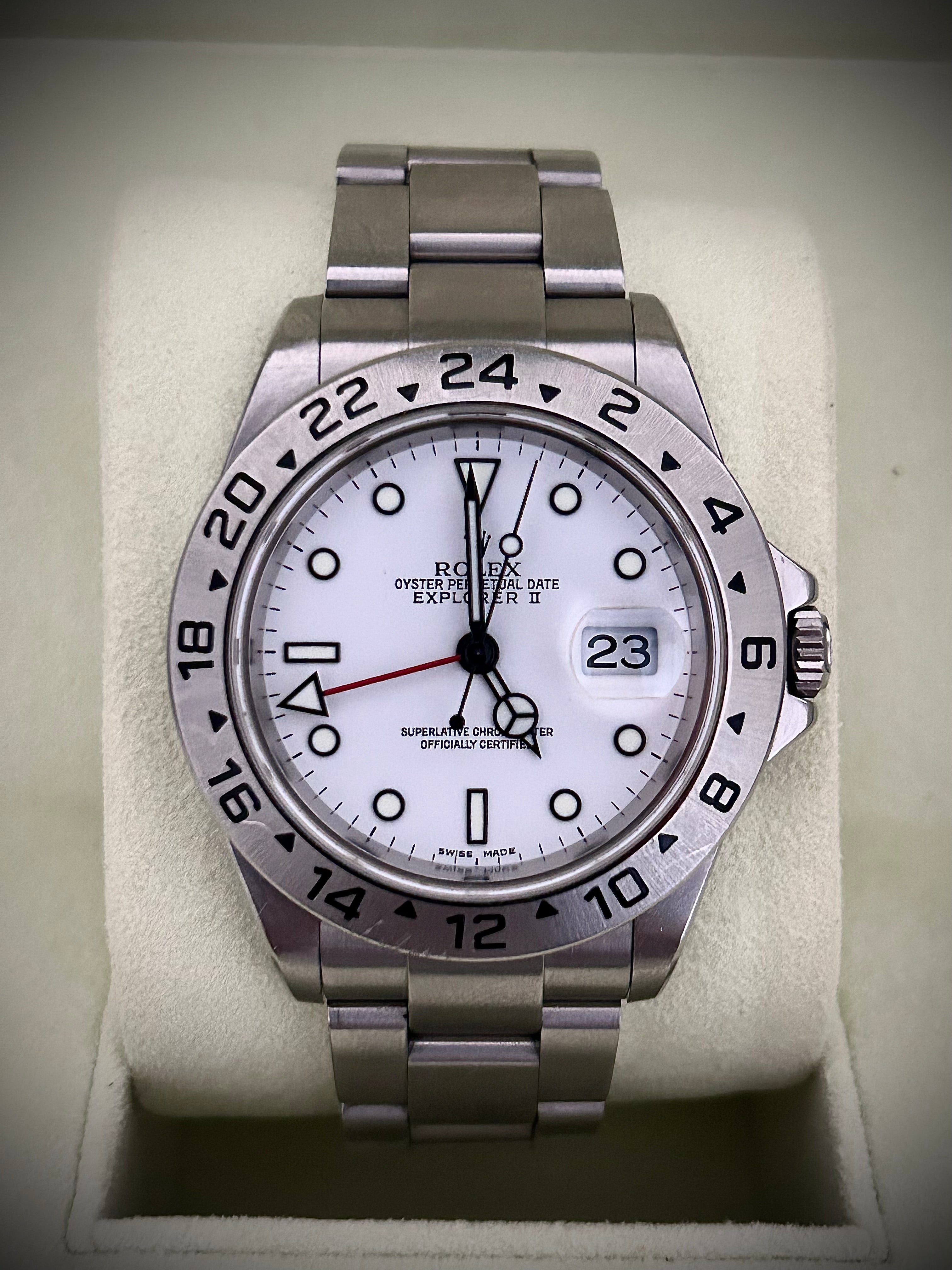 2007 ROLEX EXPLORER II “POLAR” 16570, RSC SERVICE, INC GST