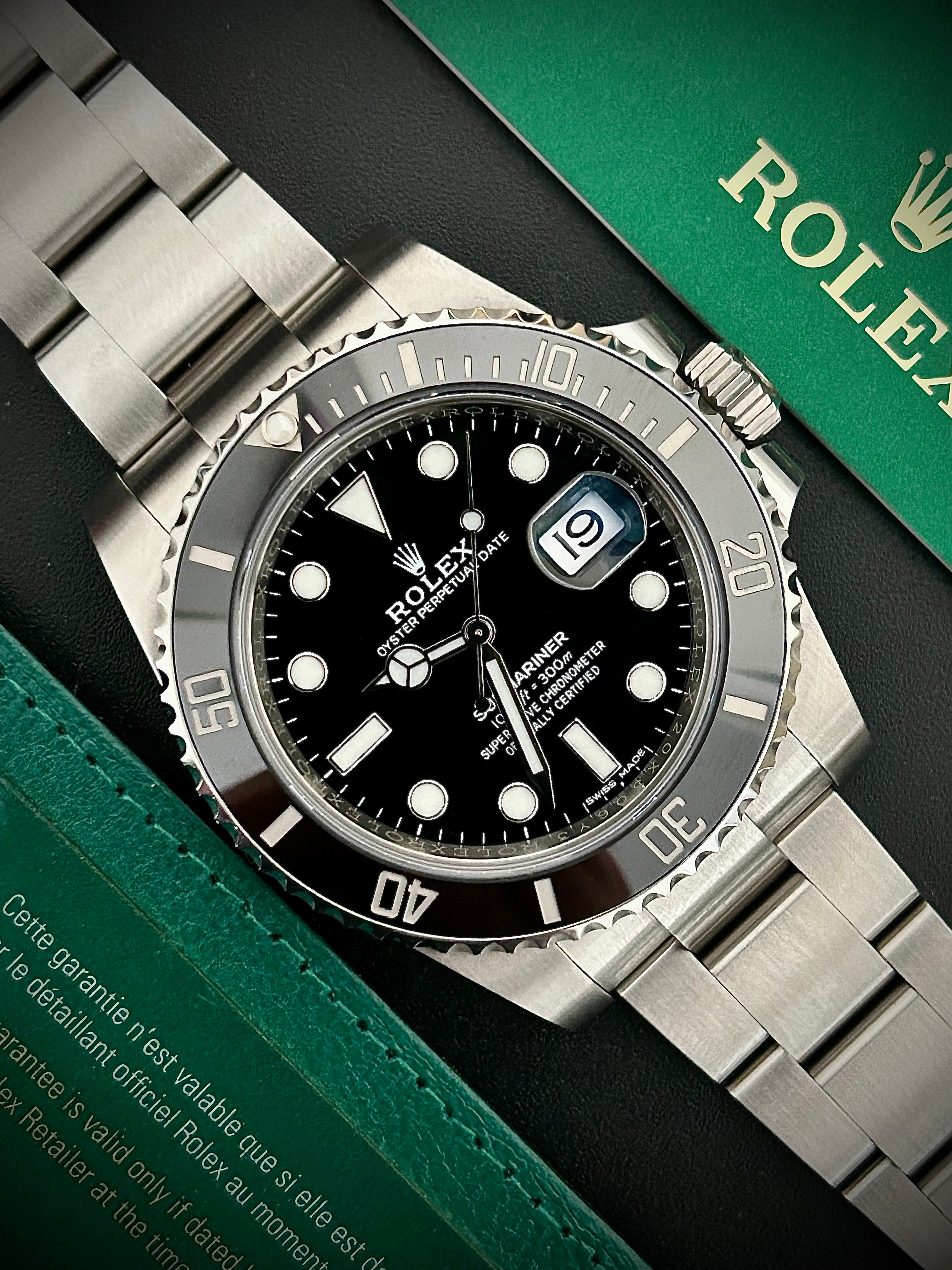 2020 ROLEX SUBMARINER DATE 116610LN, NFC CARD, FULL SET, INC GST