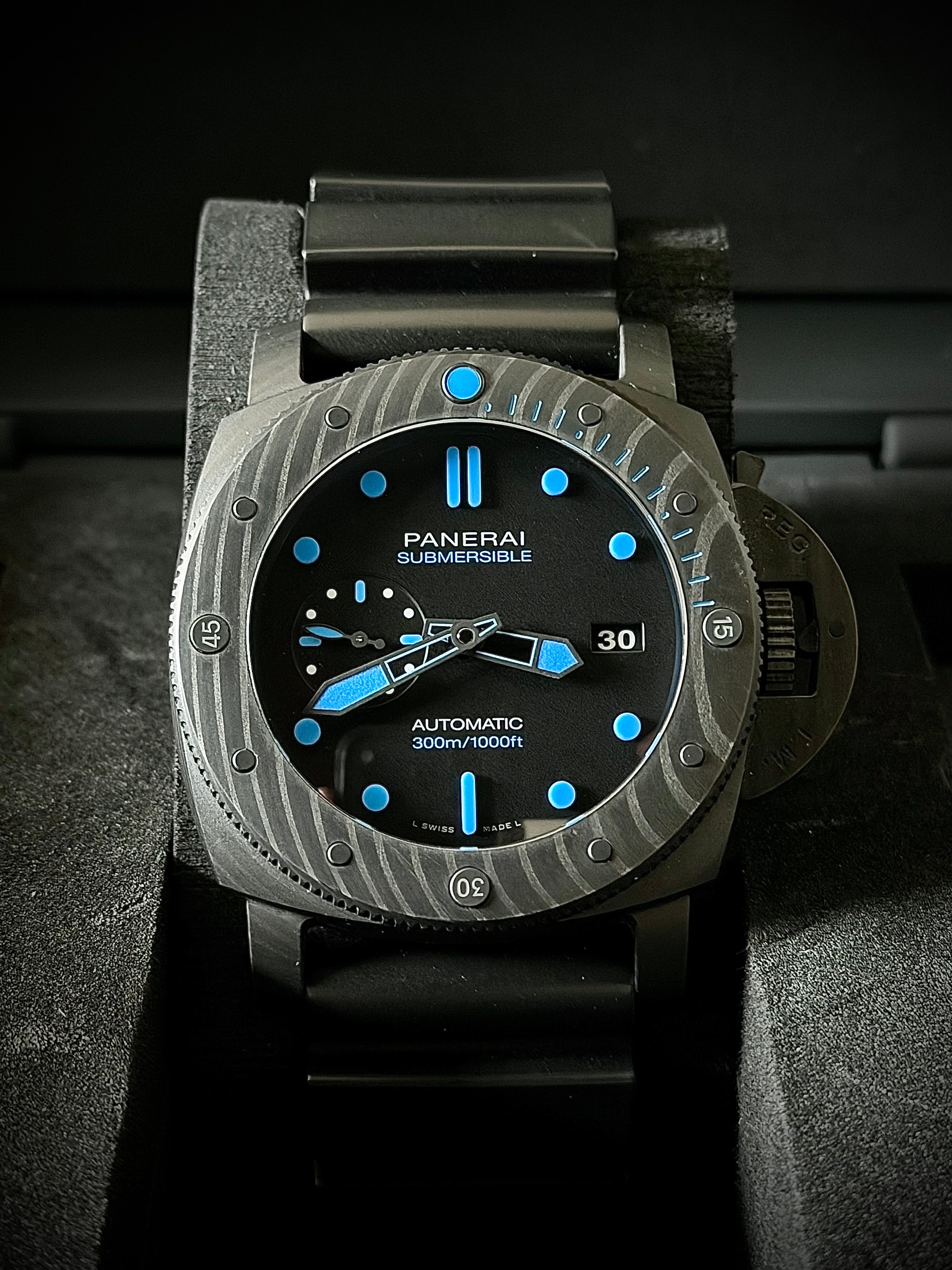 2020 PANERAI SUBMERSIBLE CARBOTECH 47MM, PAM01616, FULL SET, INC GST