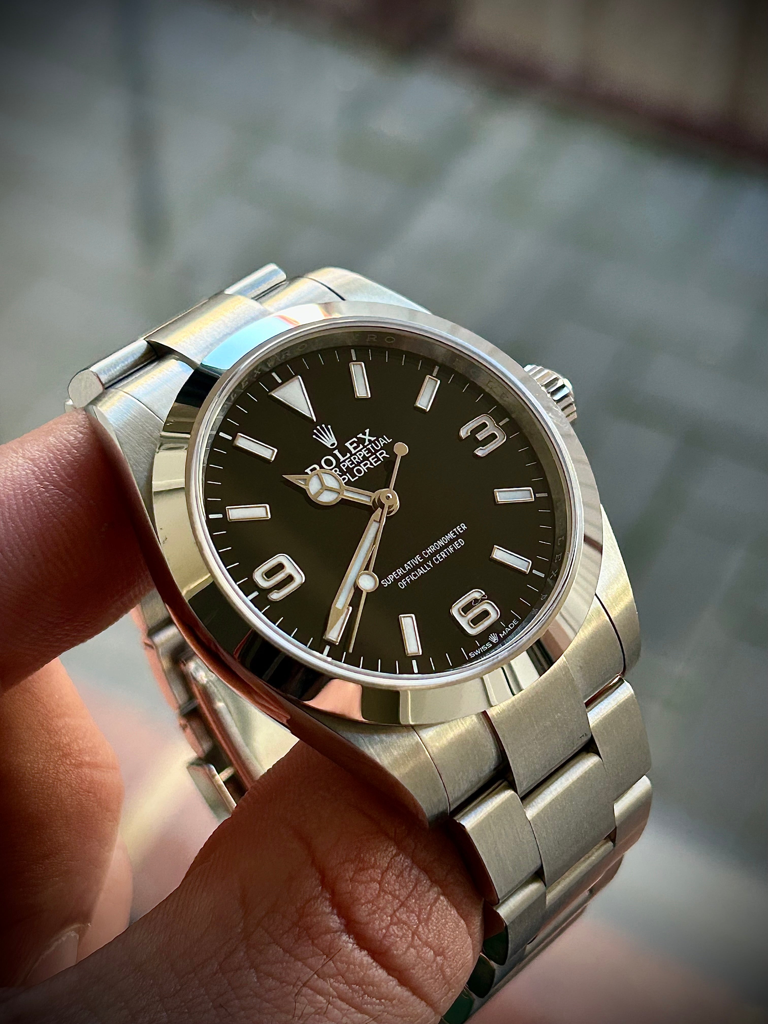 2024 ROLEX EXPLORER, 224270, FULL SET, INC GST