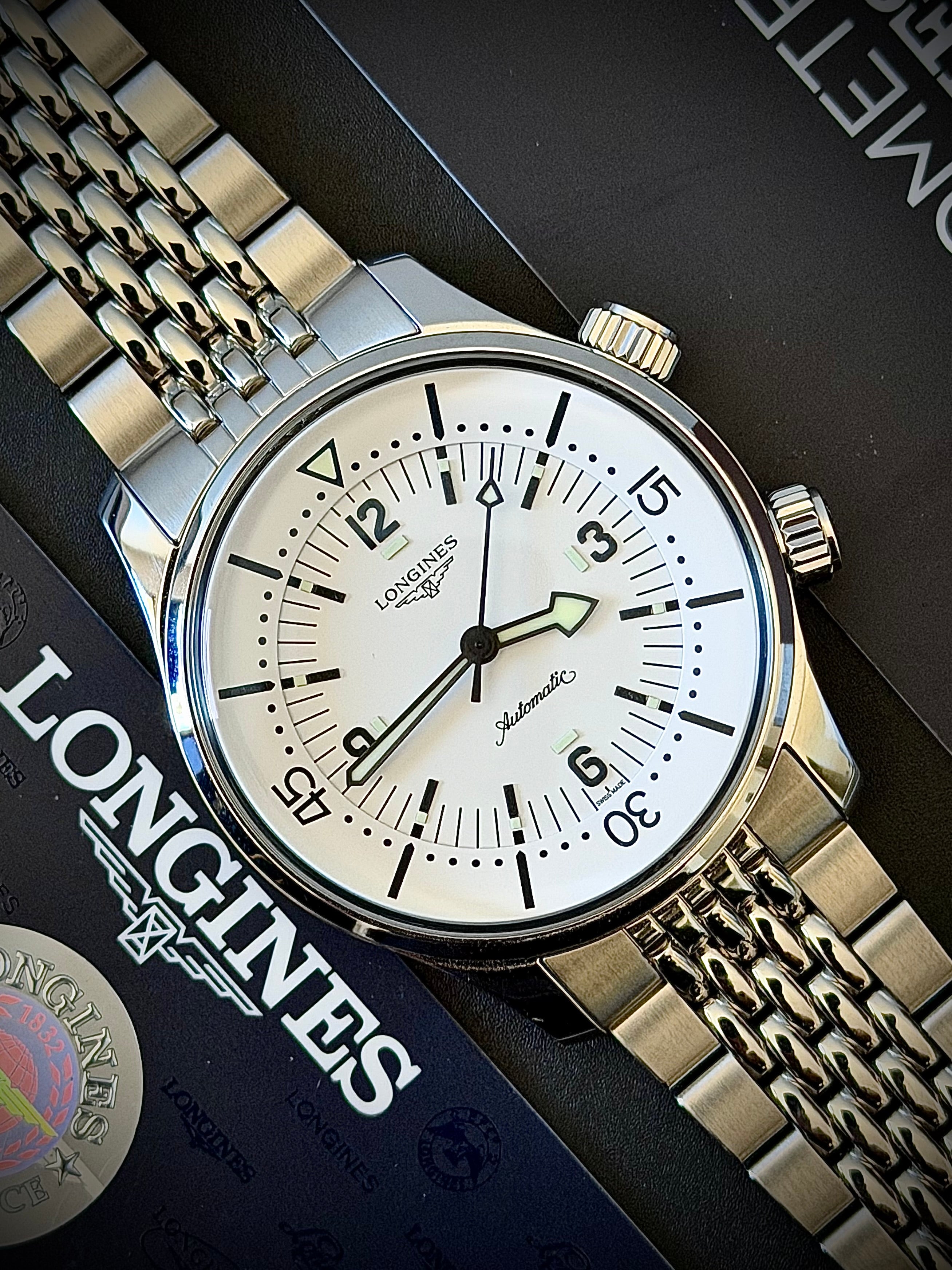 2025 LONGINES LEGEND DIVER, FULL SET, INC GST
