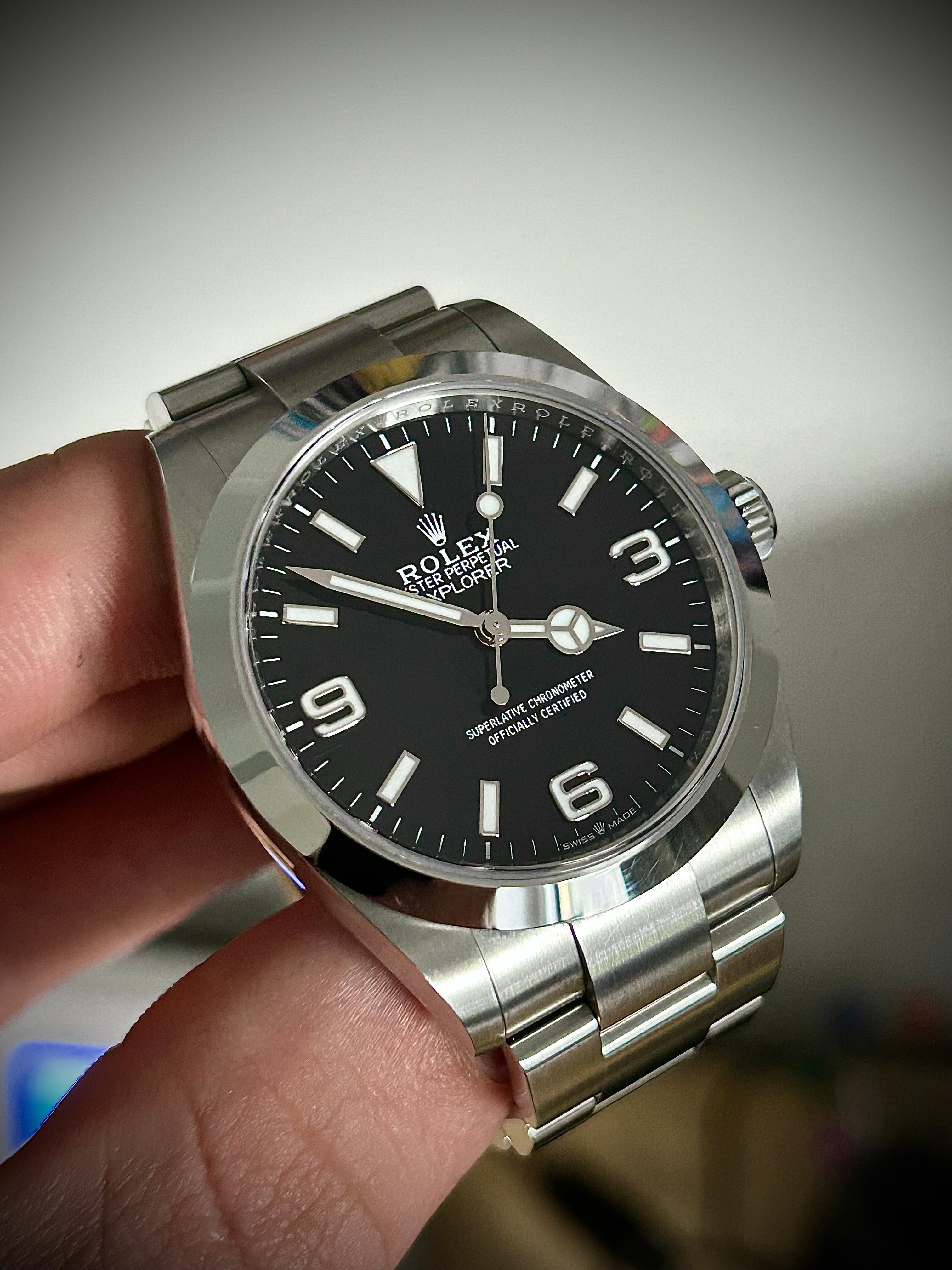 2024 ROLEX EXPLORER 40, 224270, FULL SET, INC GST