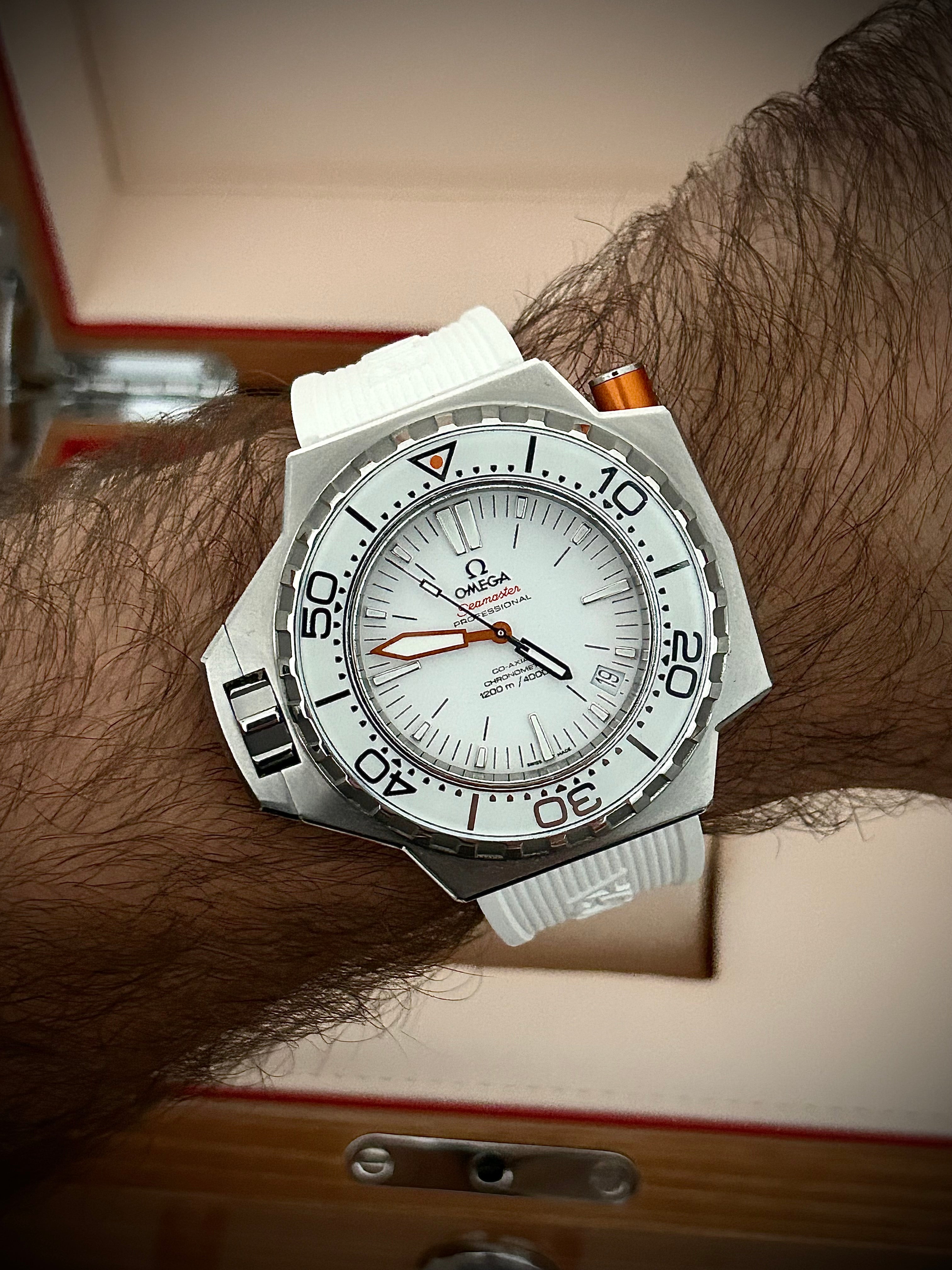 2022 OMEGA SEAMASTER PLOPROF 1200M, FULL SET, INC GST