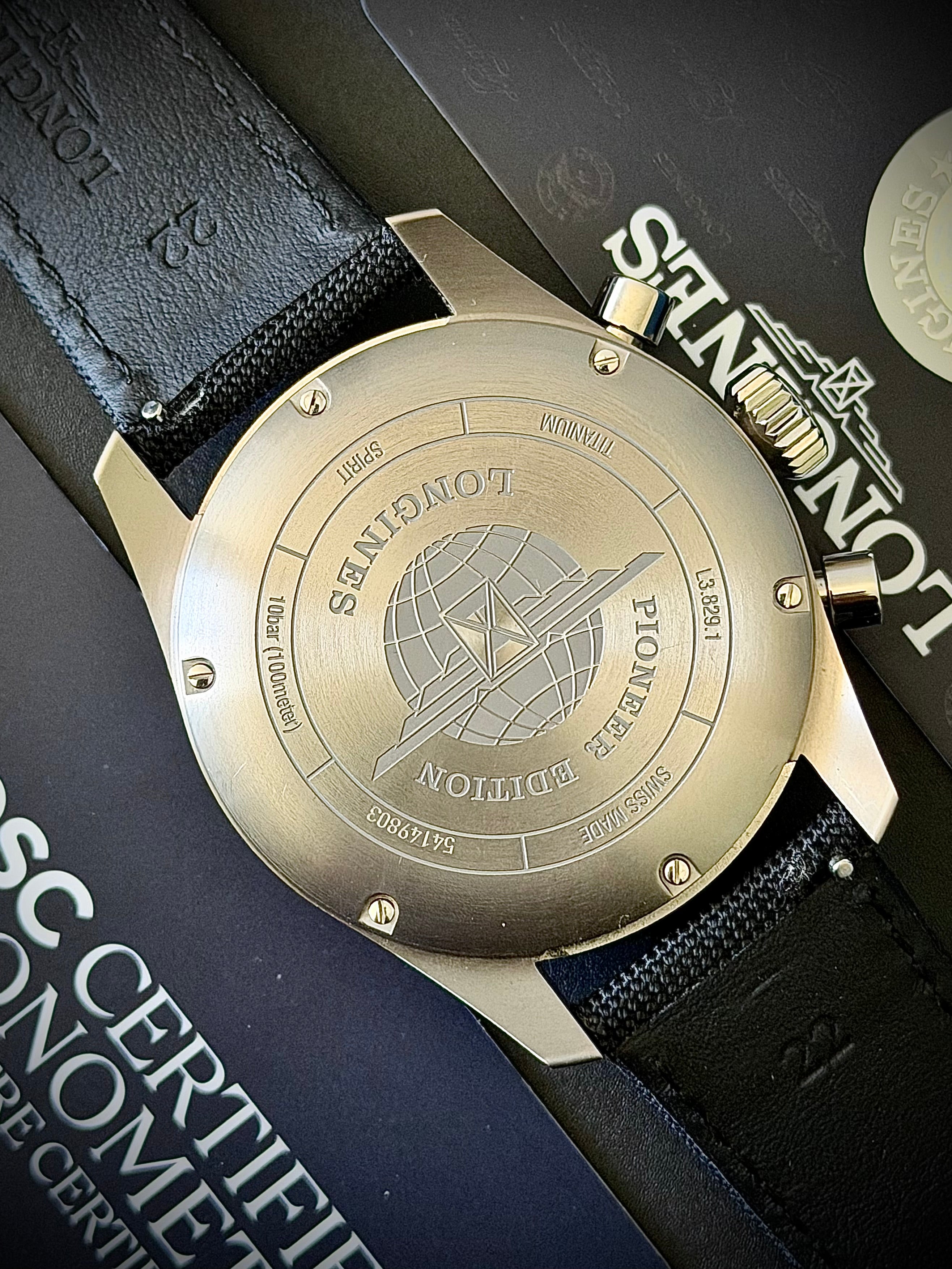 2025 LONGINES SPIRIT PIONEER EDITION, FULL SET, INC GST