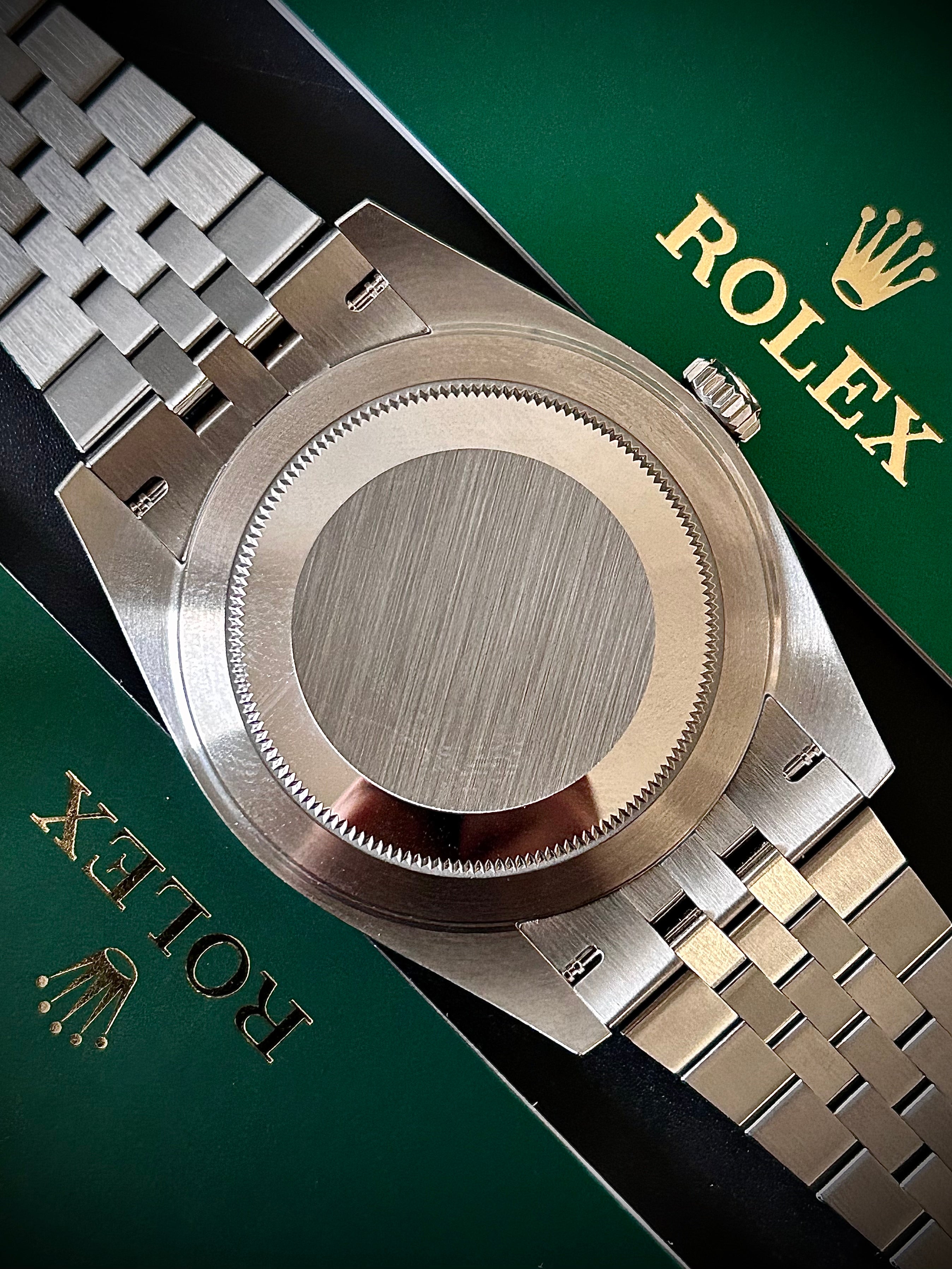 2025 ROLEX DATEJUST 41 WIMBLEDON, 126300, FULL SET, INC GST